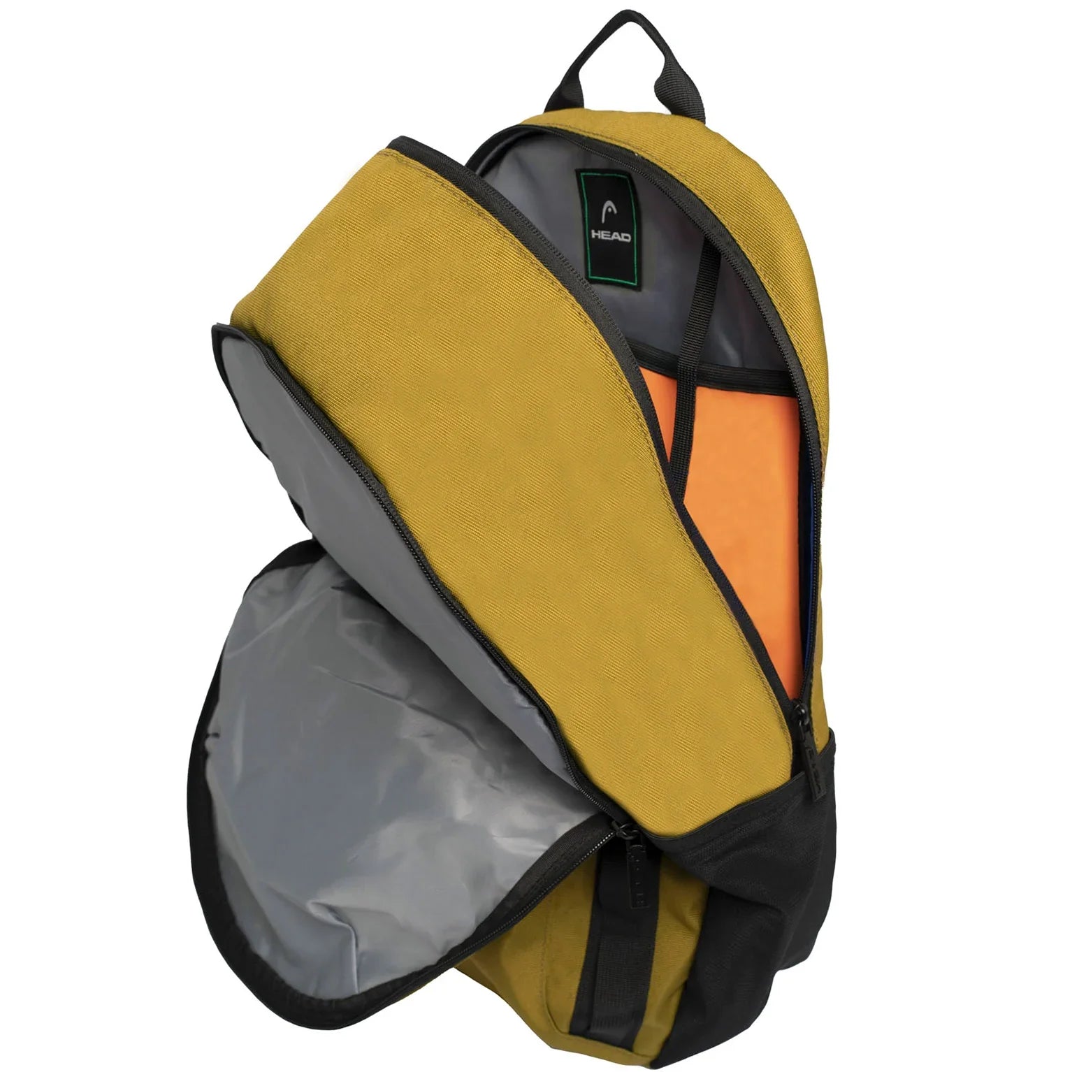 Head Point 2 Compartments Backpack 47 cm - acid green