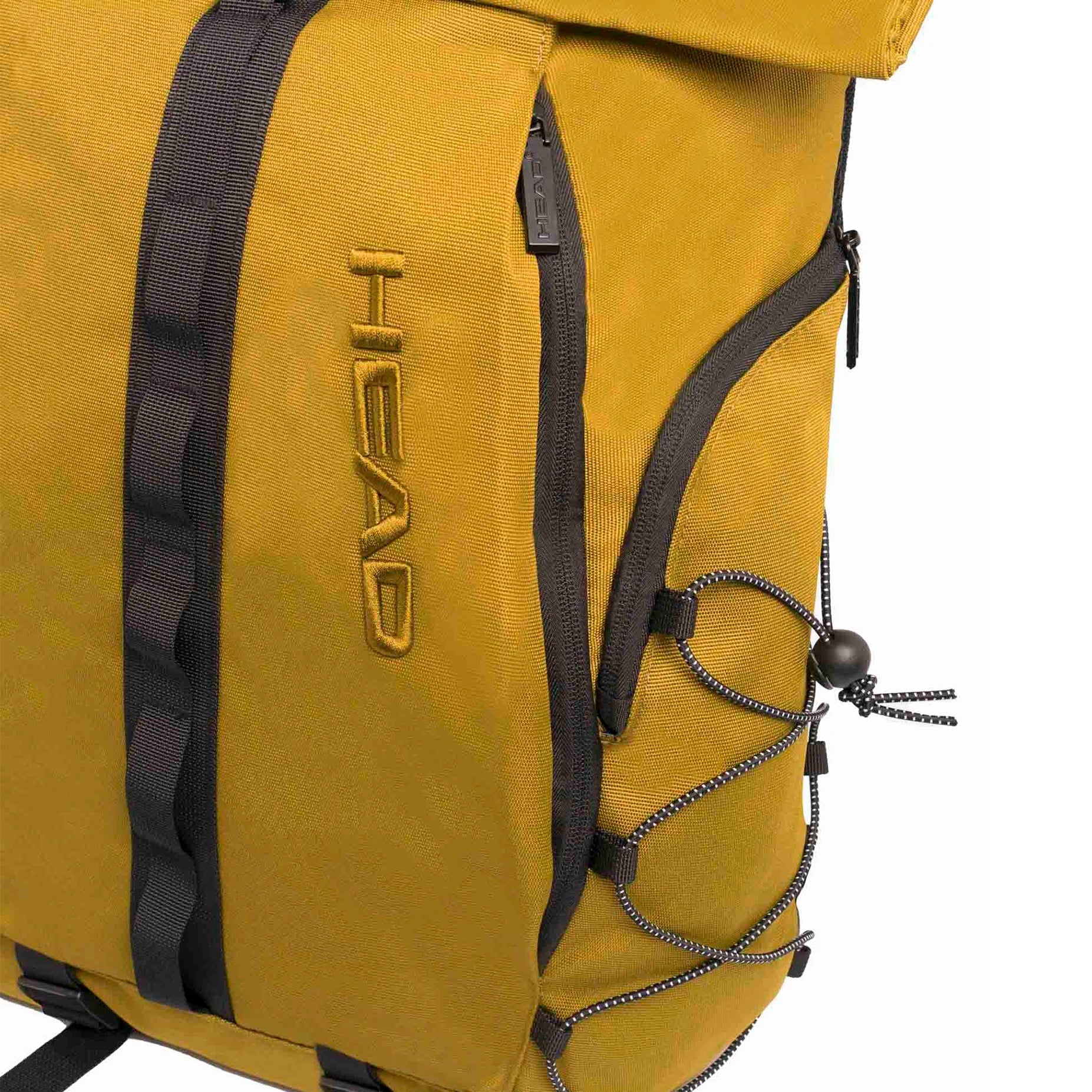 Head Point Backpack Roll-up 53 cm - mustard