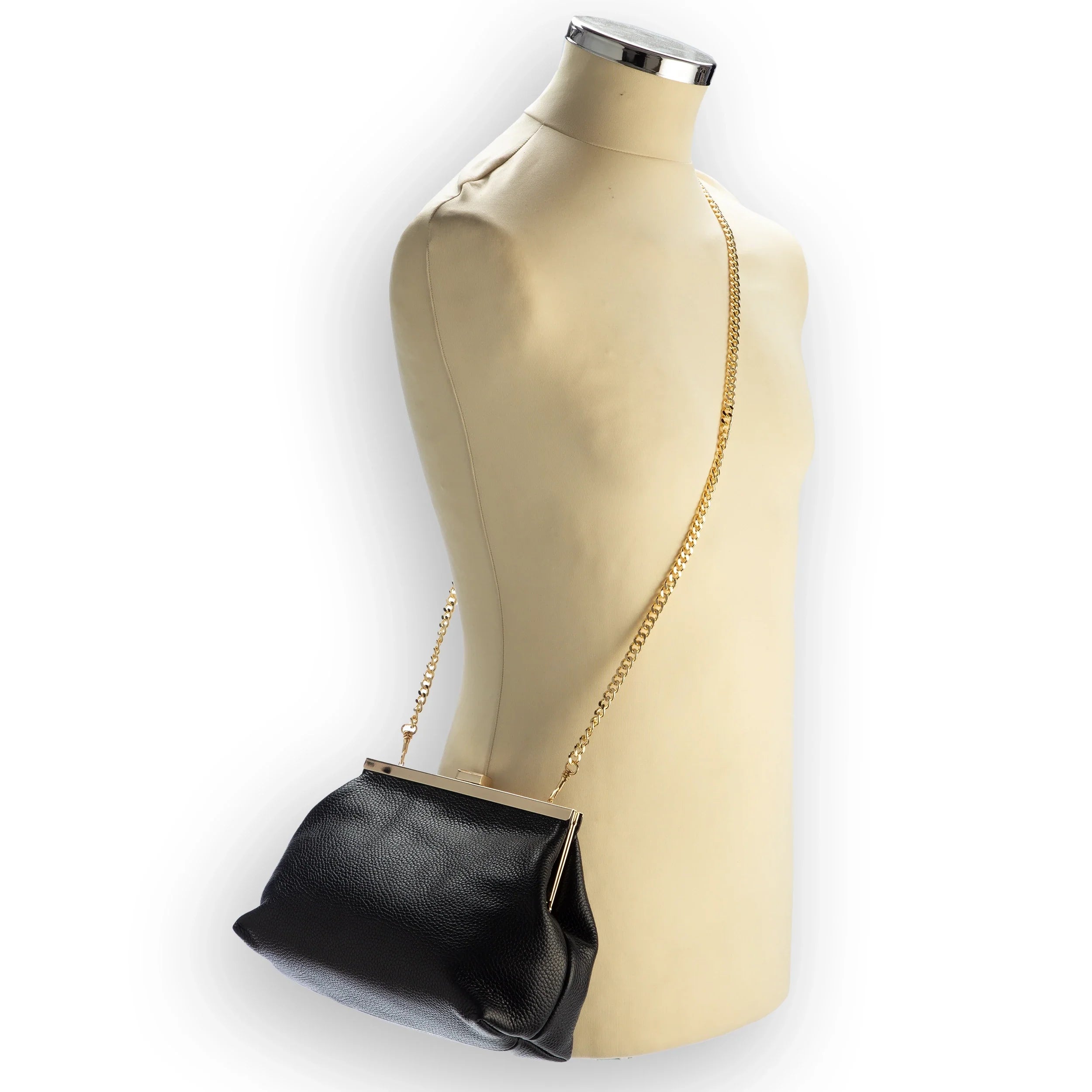 Lara Laurén Kairo Midi Clutch 25 cm - black