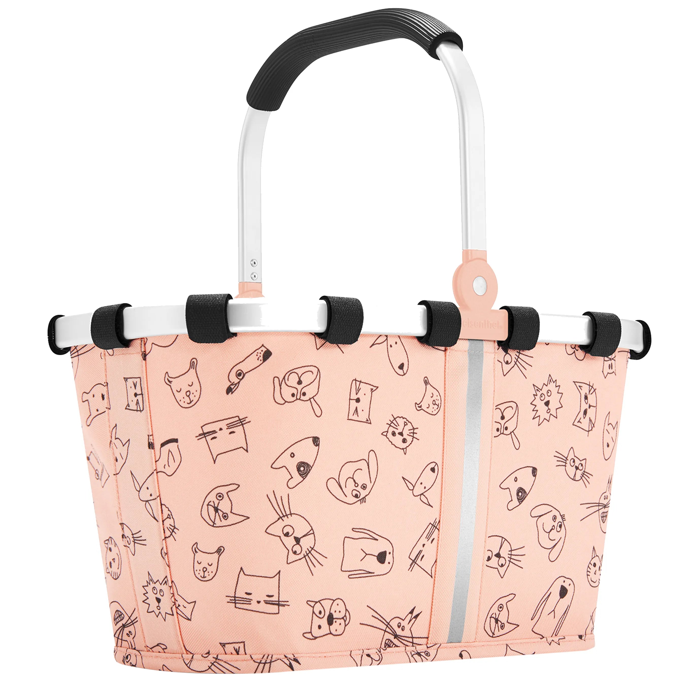 Reisenthel Kids Carrybag XS 33 cm - cats and dogs rose