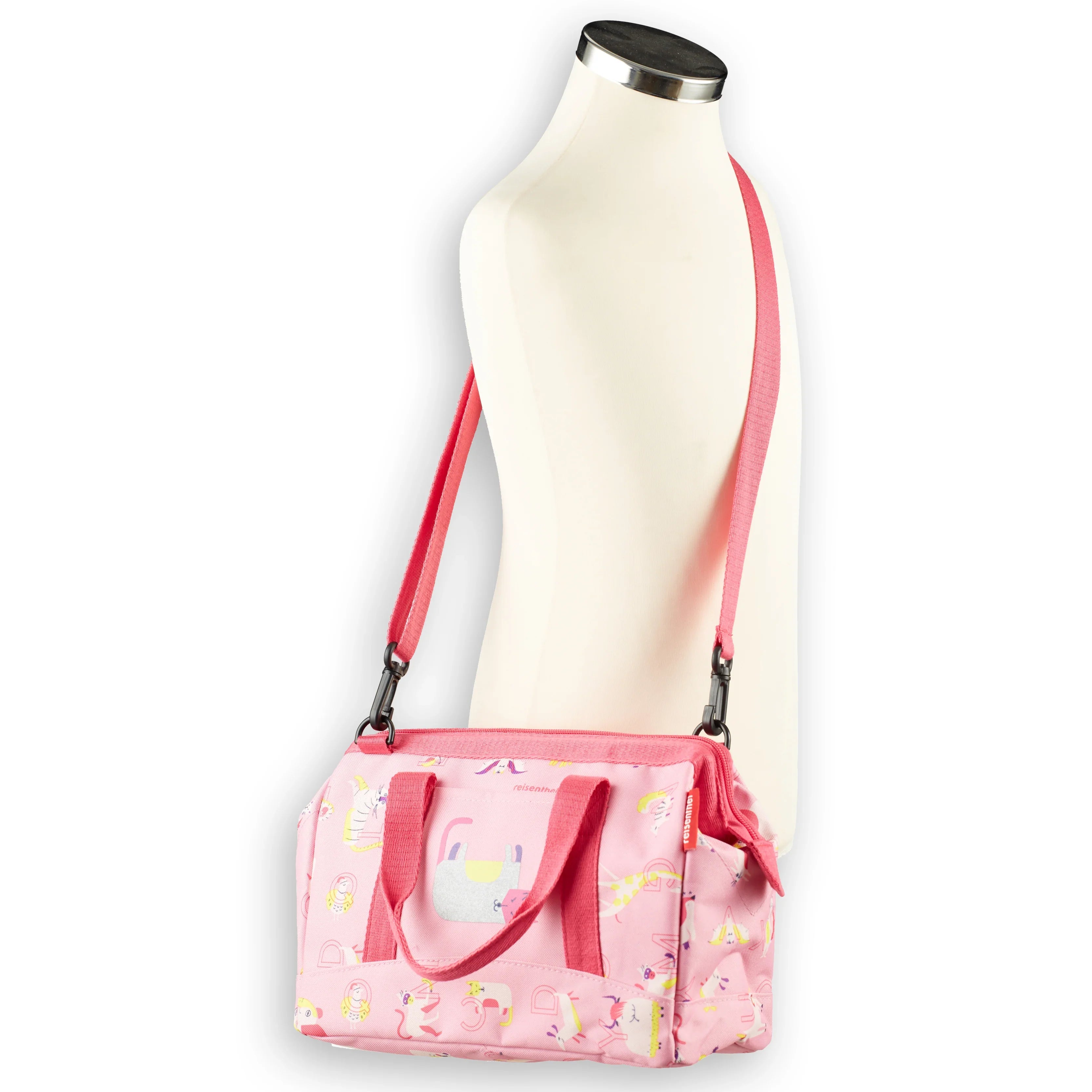 Reisenthel Kids Allrounder travel bag XS 27 cm - panda dots pink