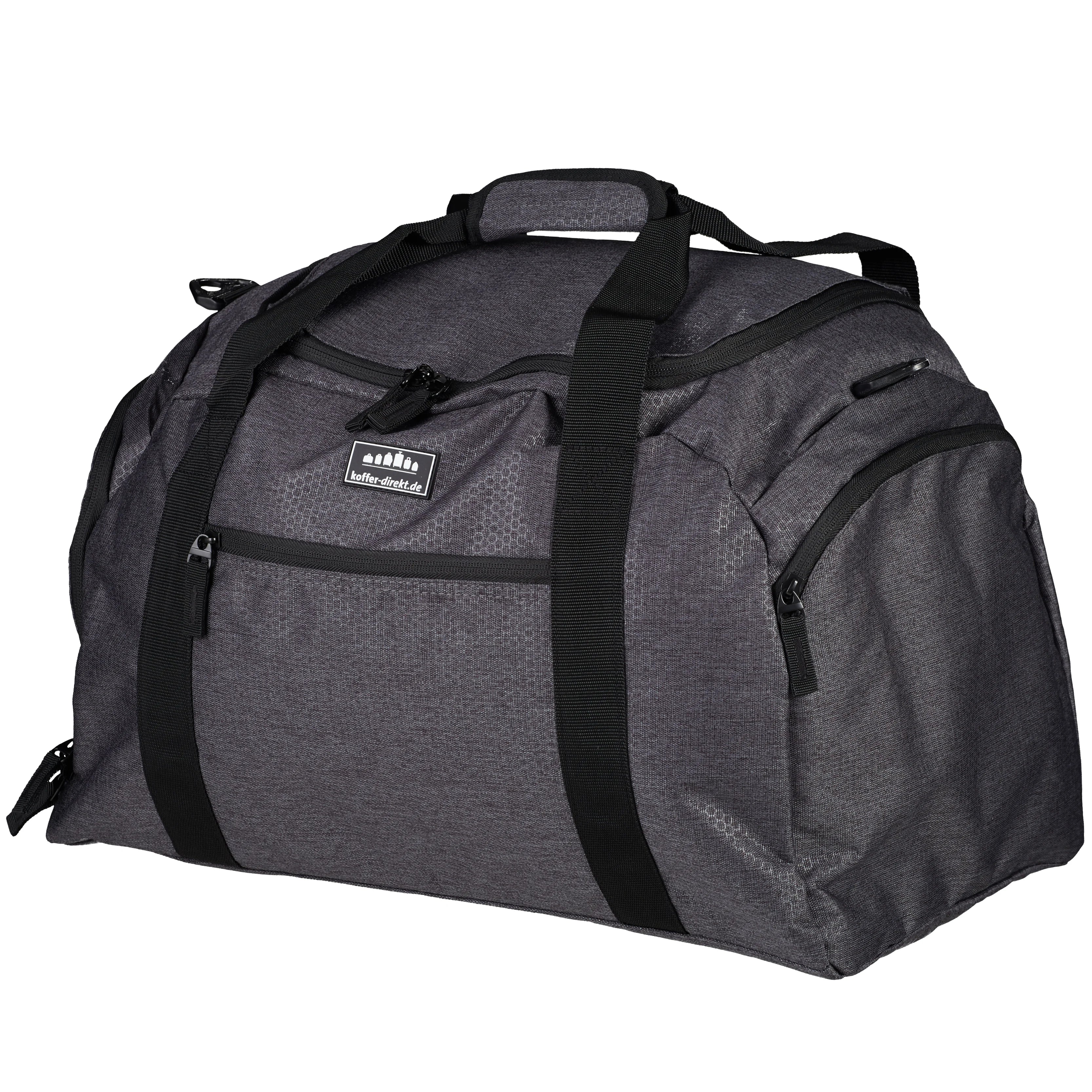 koffer-direkt.de Two Travel II Reisetasche 62 cm - grey bee