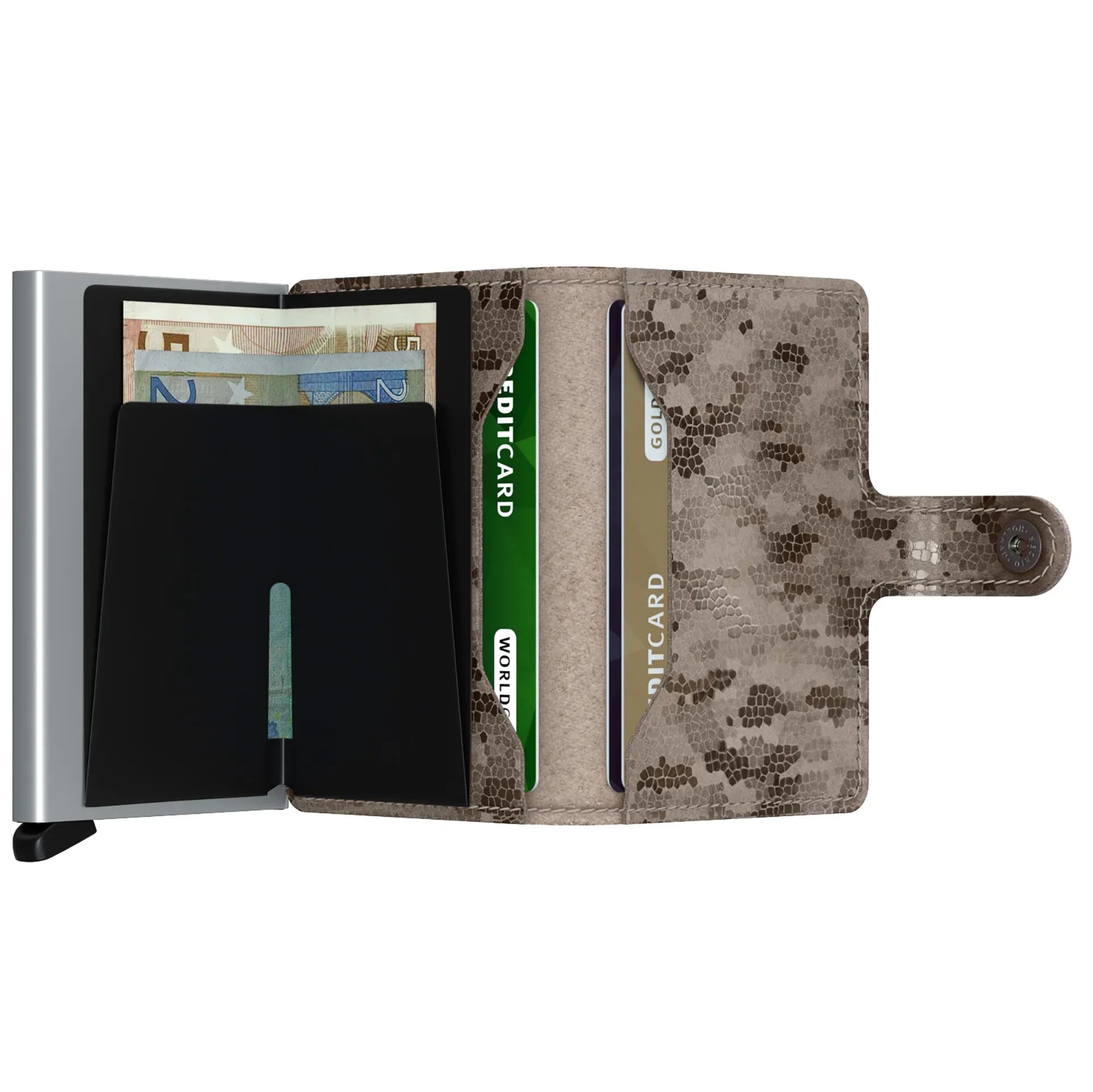 Secrid Wallets Miniwallet Crisple 10 cm - black