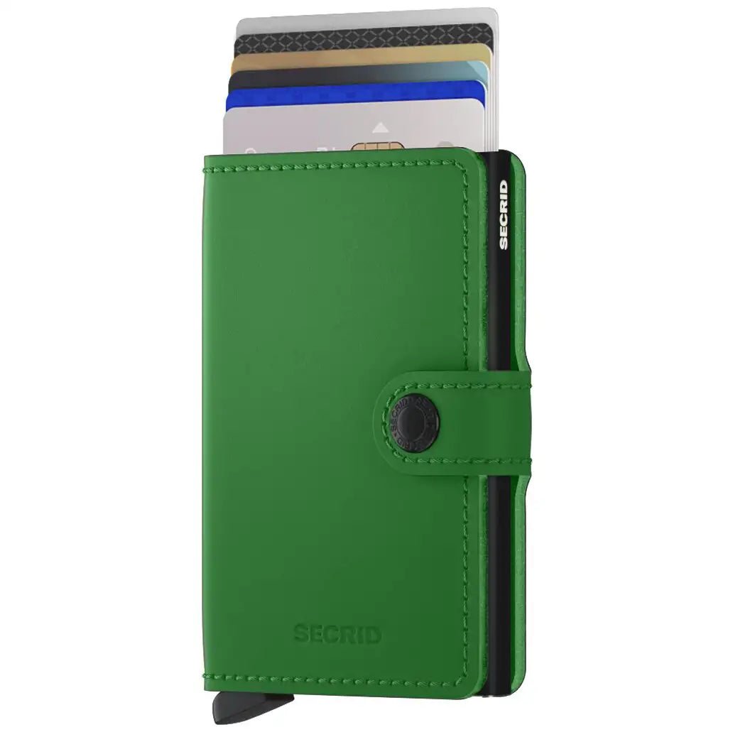 Secrid Wallets Miniwallet Matte 10 cm - Bright Green