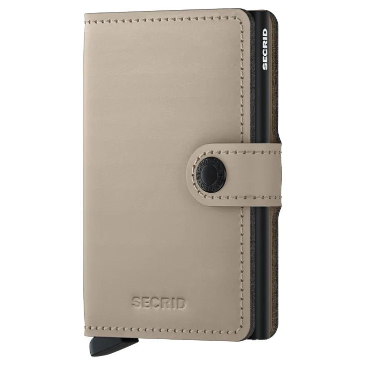 Secrid Wallets Miniwallet Matte 10 cm - desert