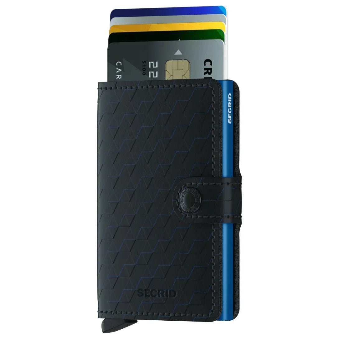 Secrid Wallets Miniwallet Optical 10 cm - Black-Titanium