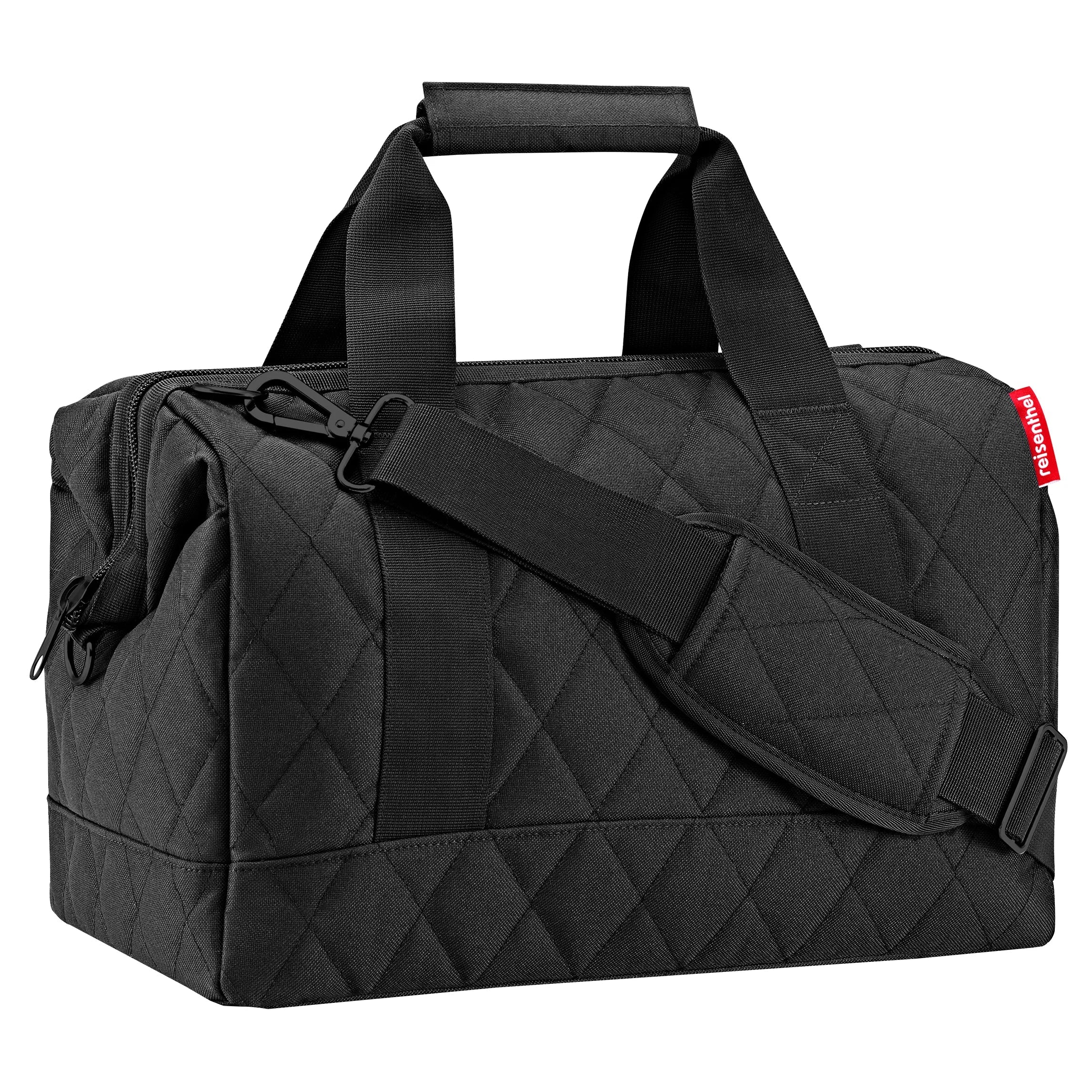 Reisenthel Rhombus Allrounder M Travel Bag 40 cm - Black