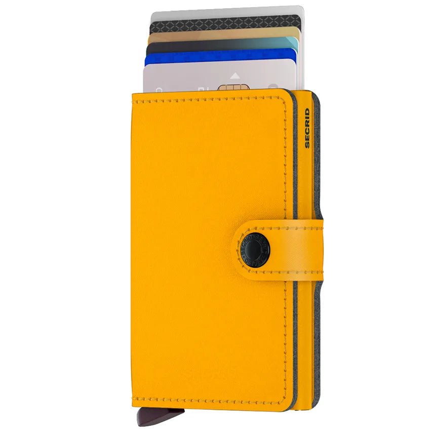 Secrid Wallets Miniwallet Yard Powder 10 cm - Ochre