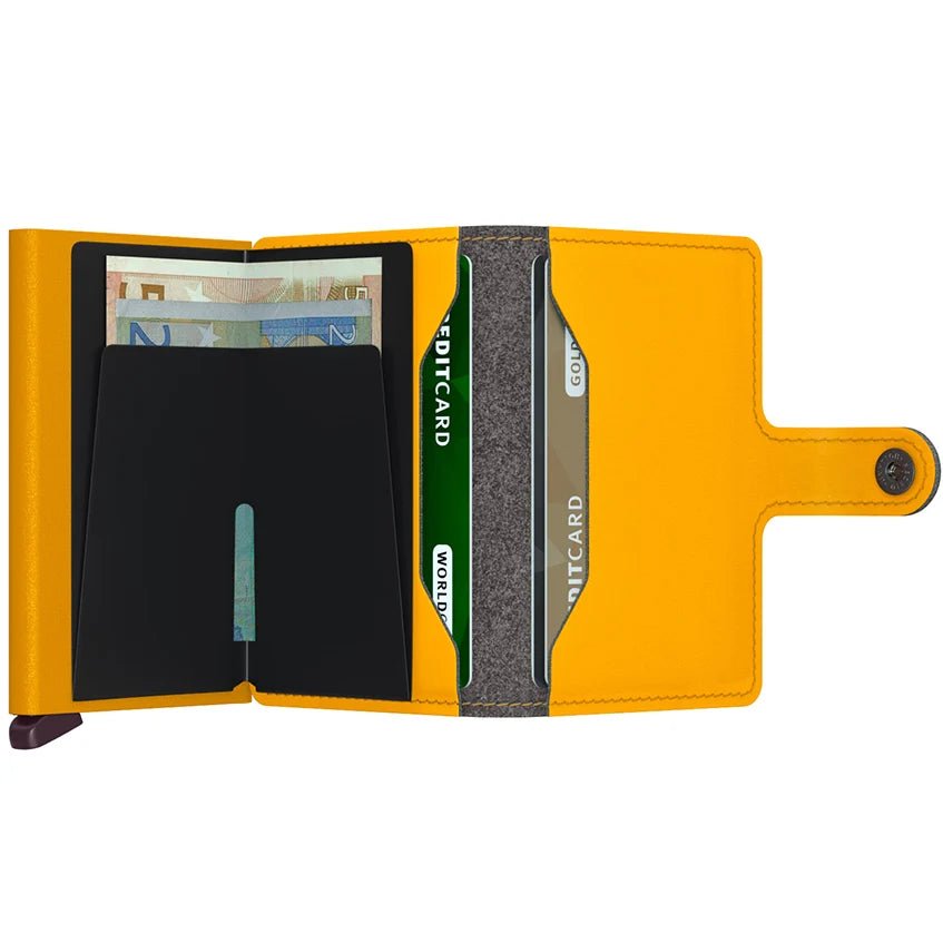 Secrid Wallets Miniwallet Yard Powder 10 cm - Ochre