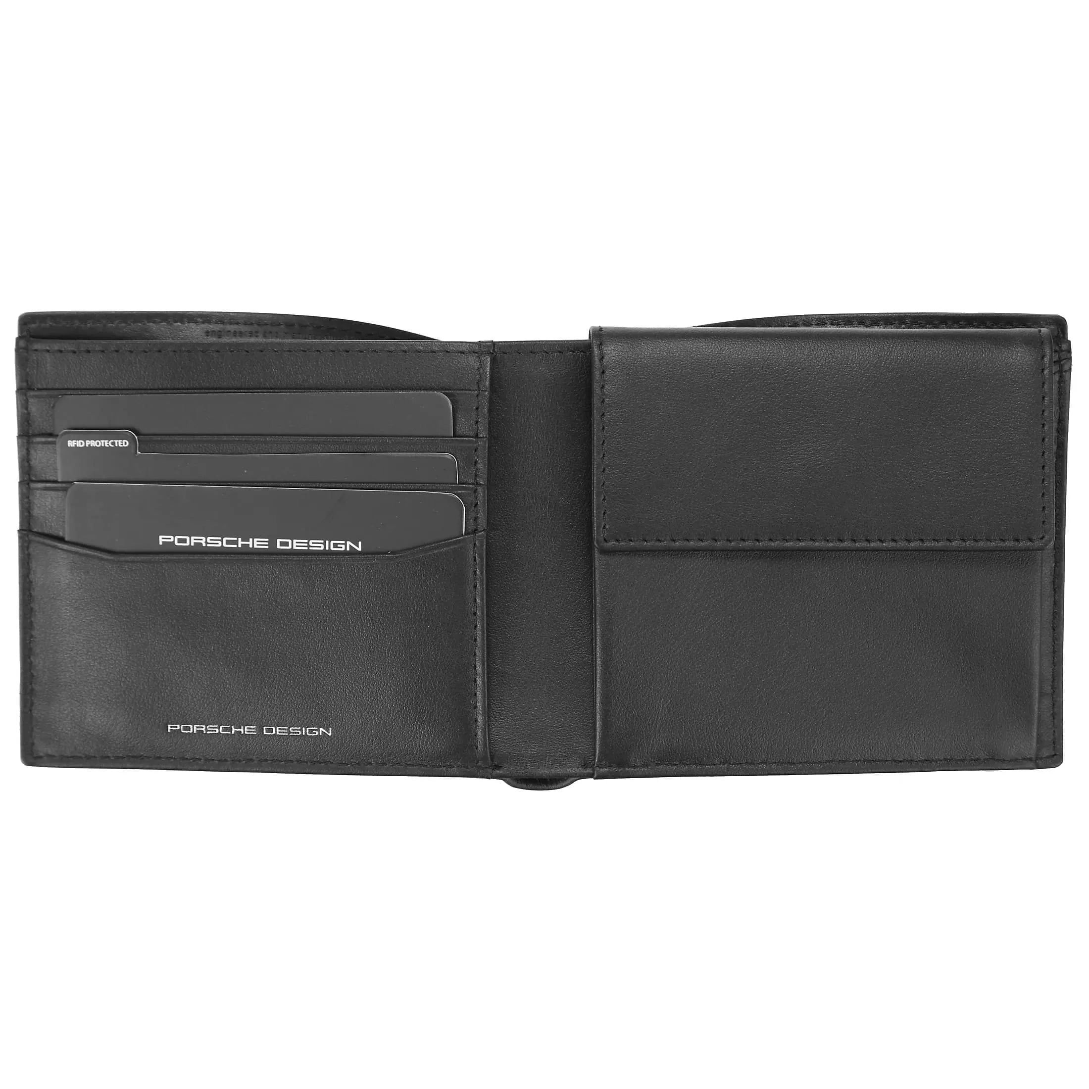 Porsche Design Carbon Wallet 4 RFID 11 cm - Black