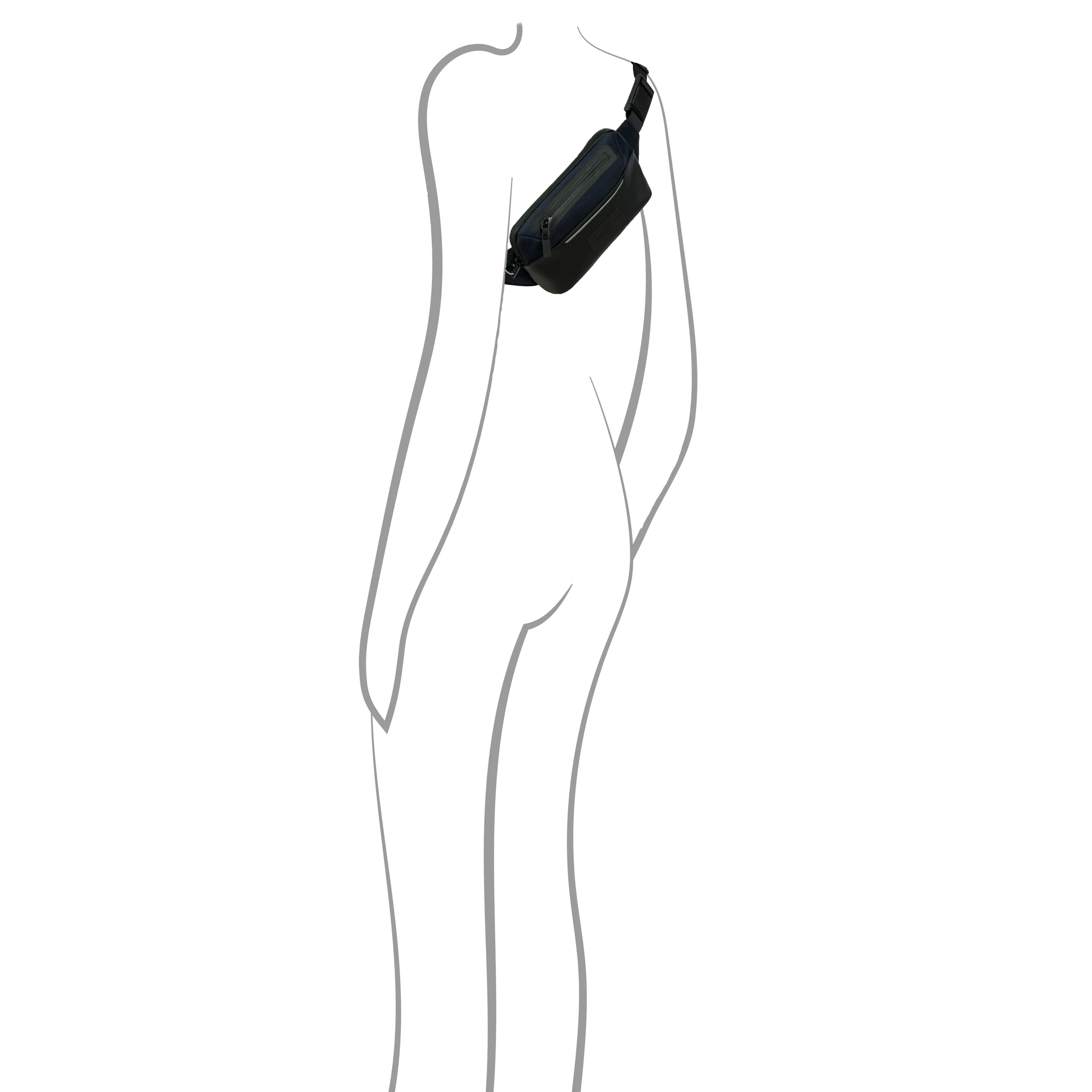Porsche Design Urban Eco Beltbag 22 cm - Black