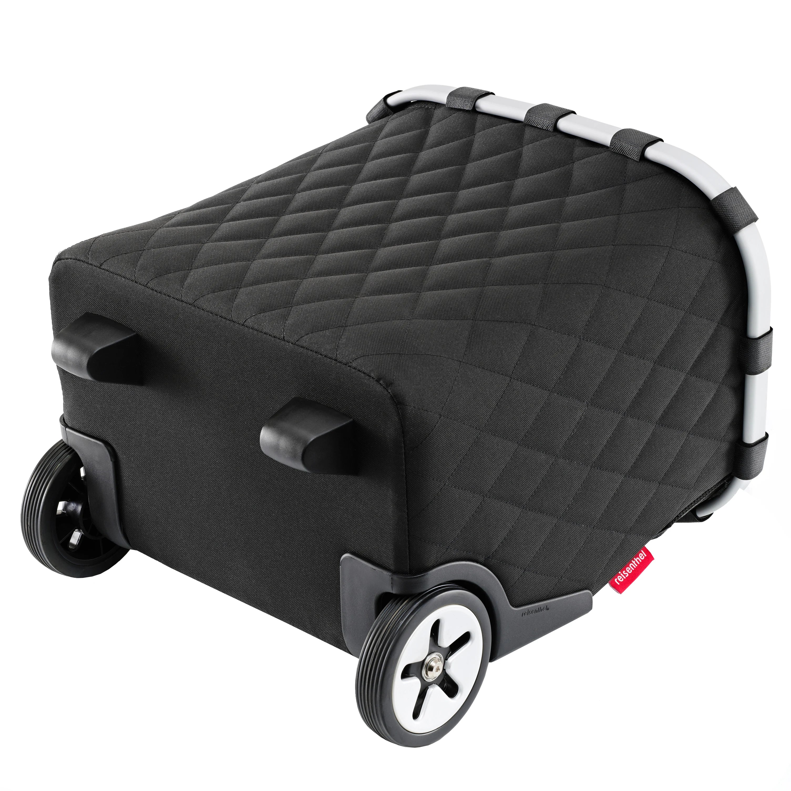 Reisenthel Rhombus Carrycruiser Einkaufskorb mit Rollen 48 cm - Blue
