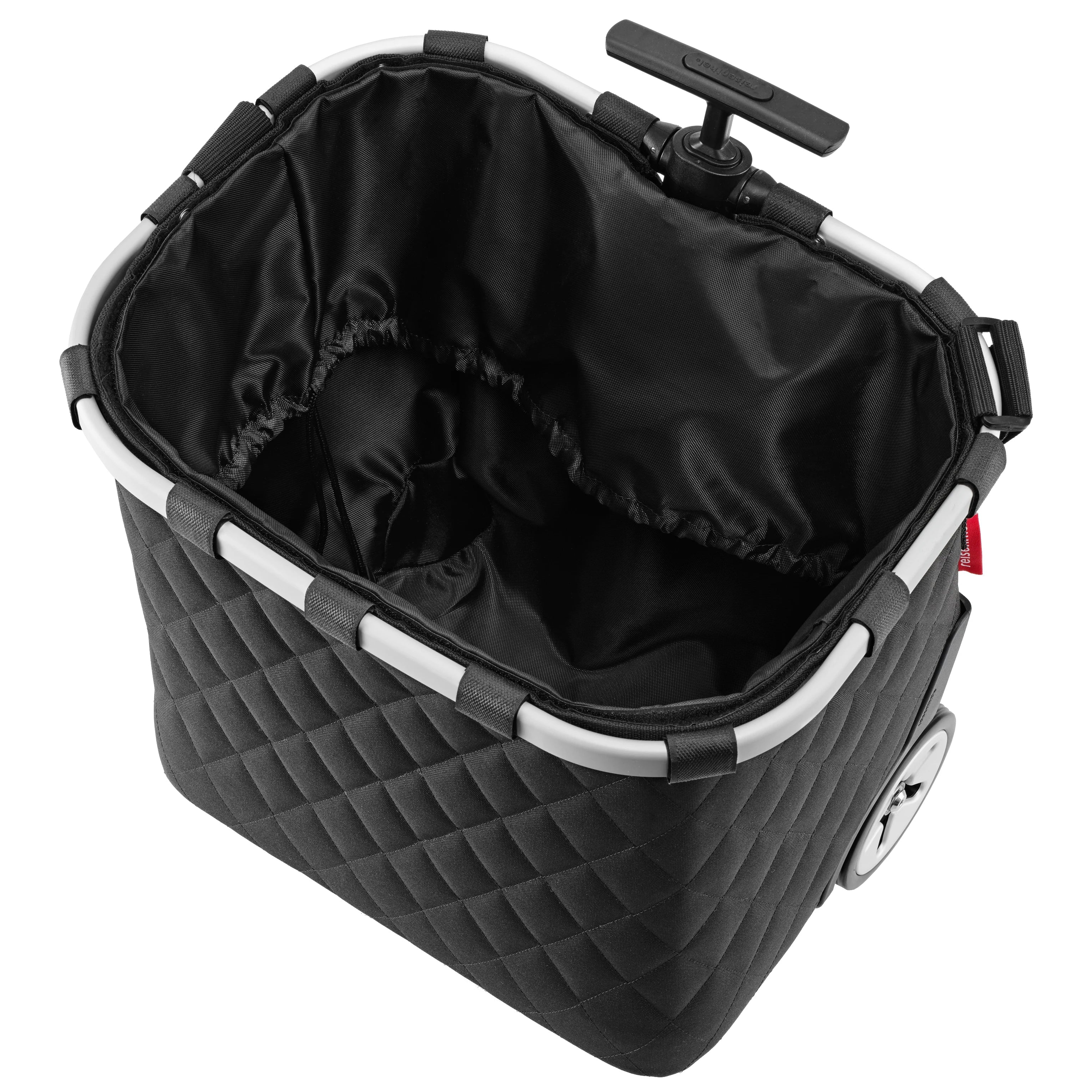 Reisenthel Rhombus Carrycruiser Einkaufskorb mit Rollen 48 cm - Midnight Gold
