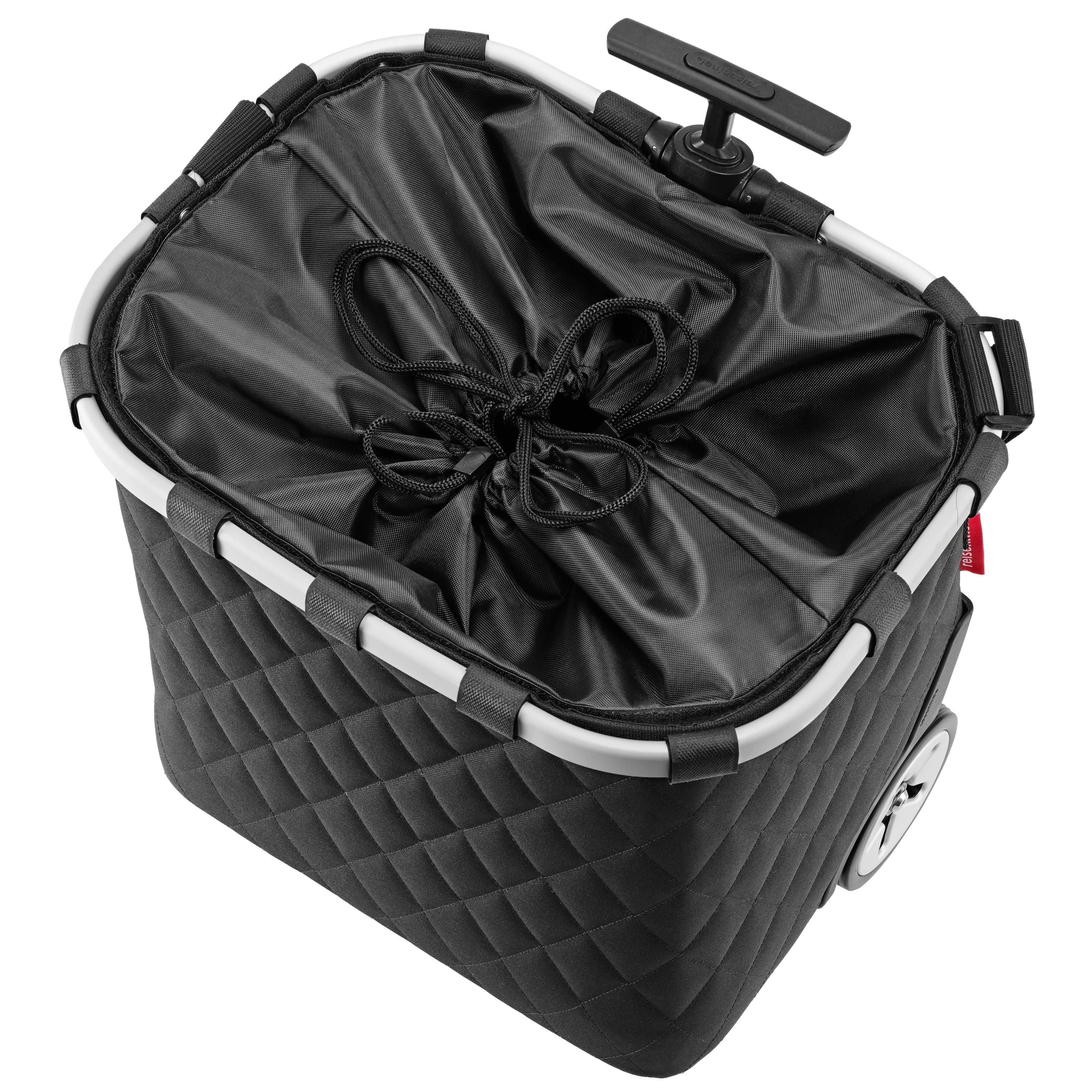Reisenthel Rhombus Carrycruiser Einkaufskorb mit Rollen 48 cm - Blue