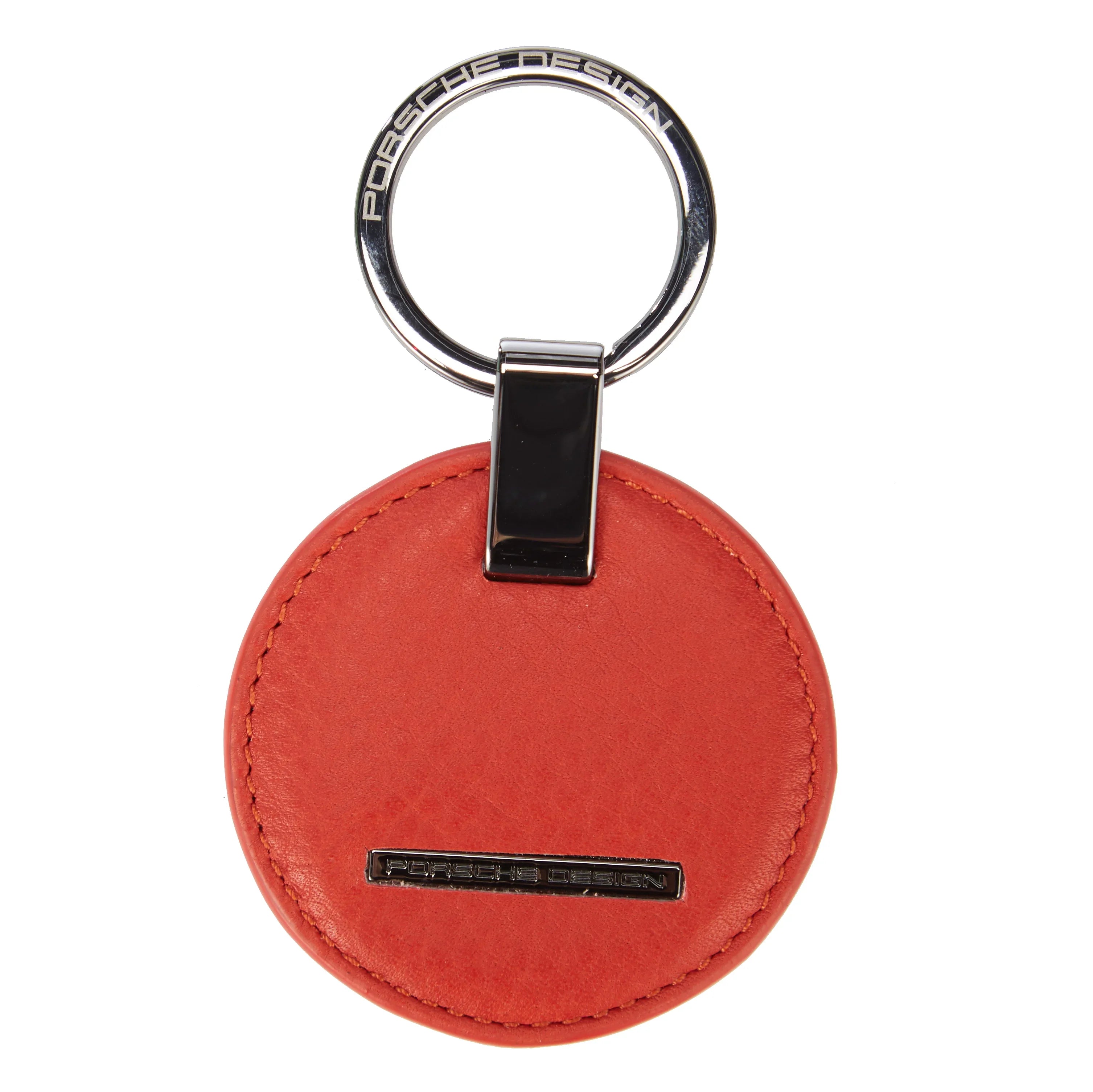 Porsche Design Keyrings Schlüsselanhänger Circle 9 cm - Lava Orange