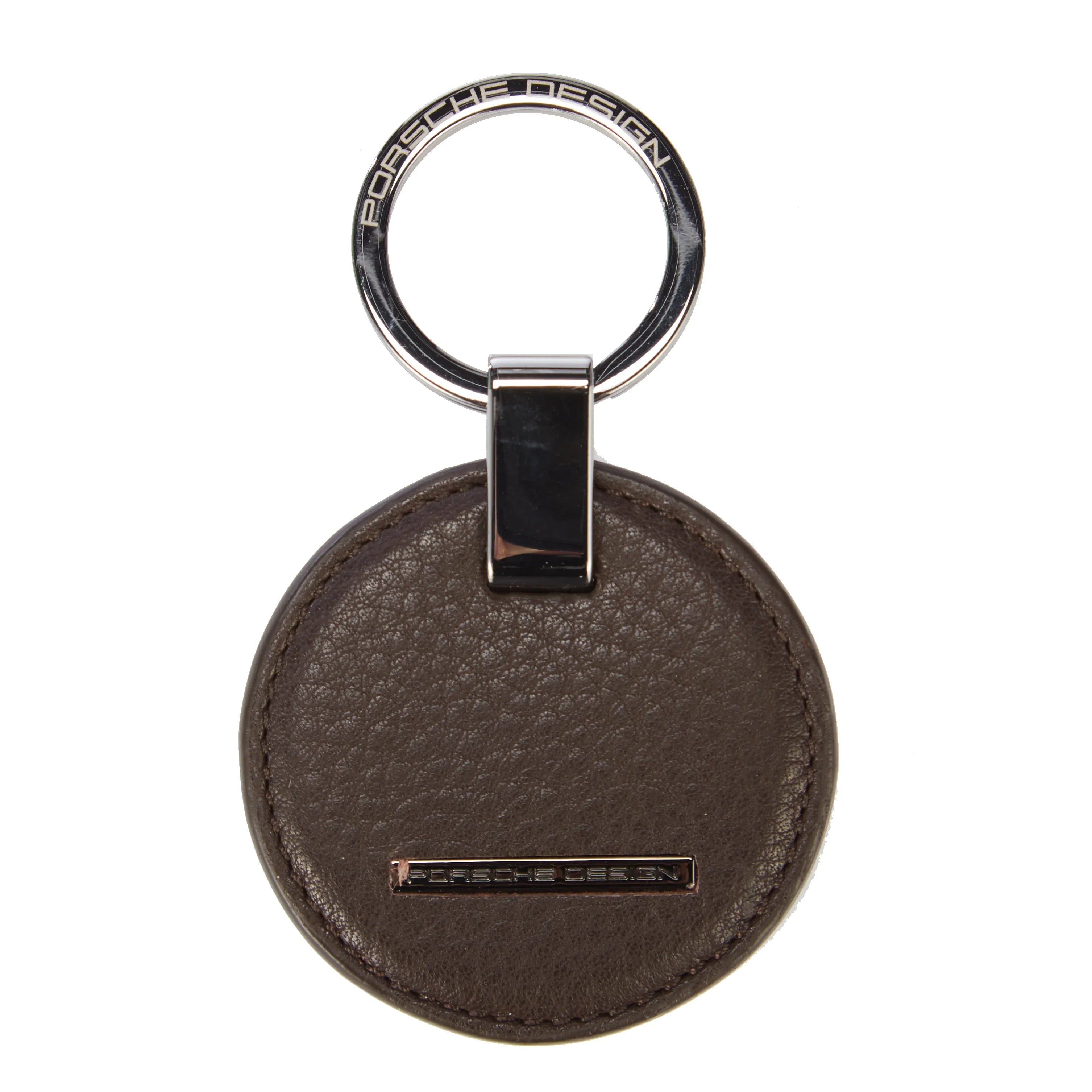Porsche Design Keyrings Circle 9 cm - Dark Brown