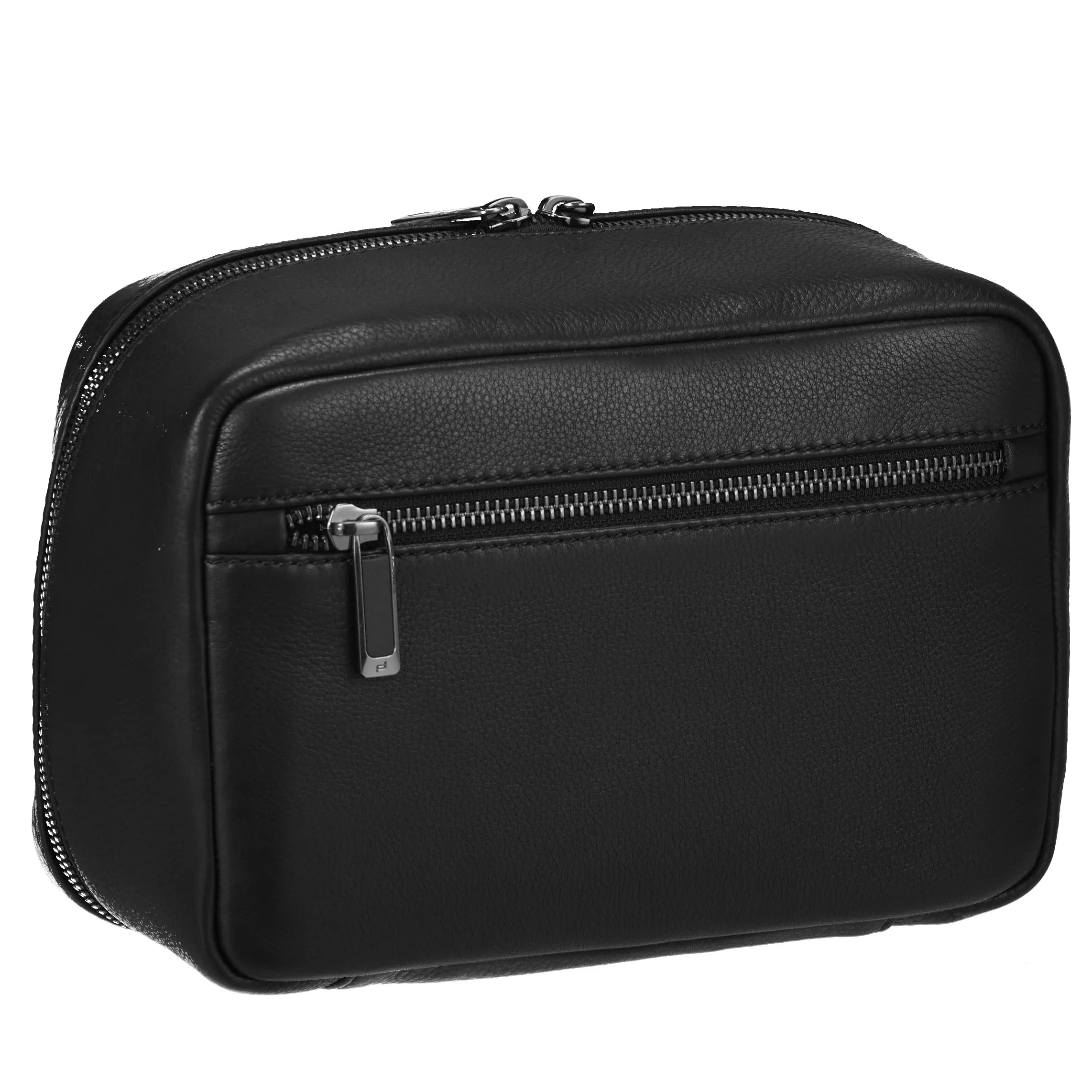 Porsche Design Roadster Leather Washbag 23 cm - Black