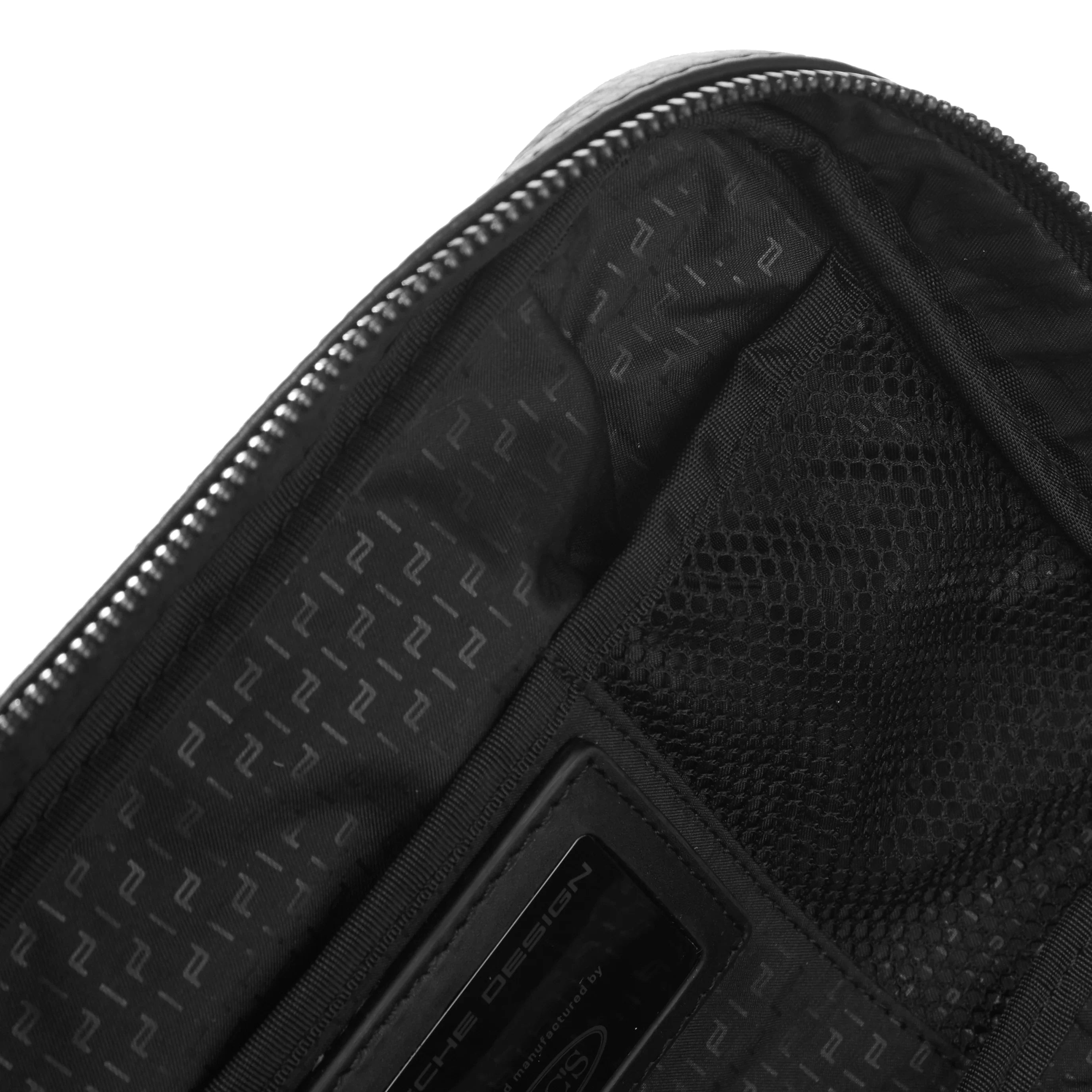 Porsche Design Roadster Leather Washbag 23 cm - Black