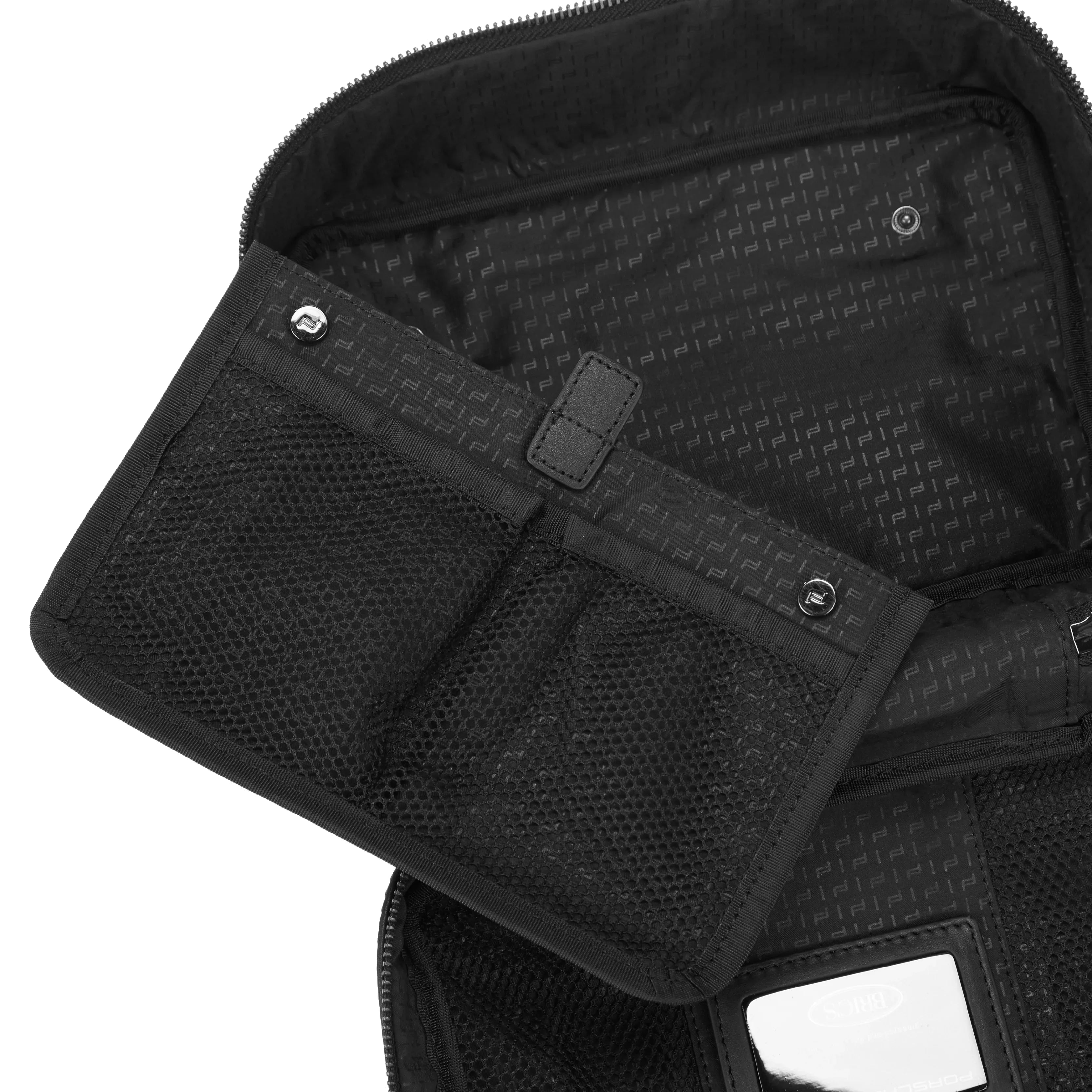 Porsche Design Roadster Leather Washbag 23 cm - Black