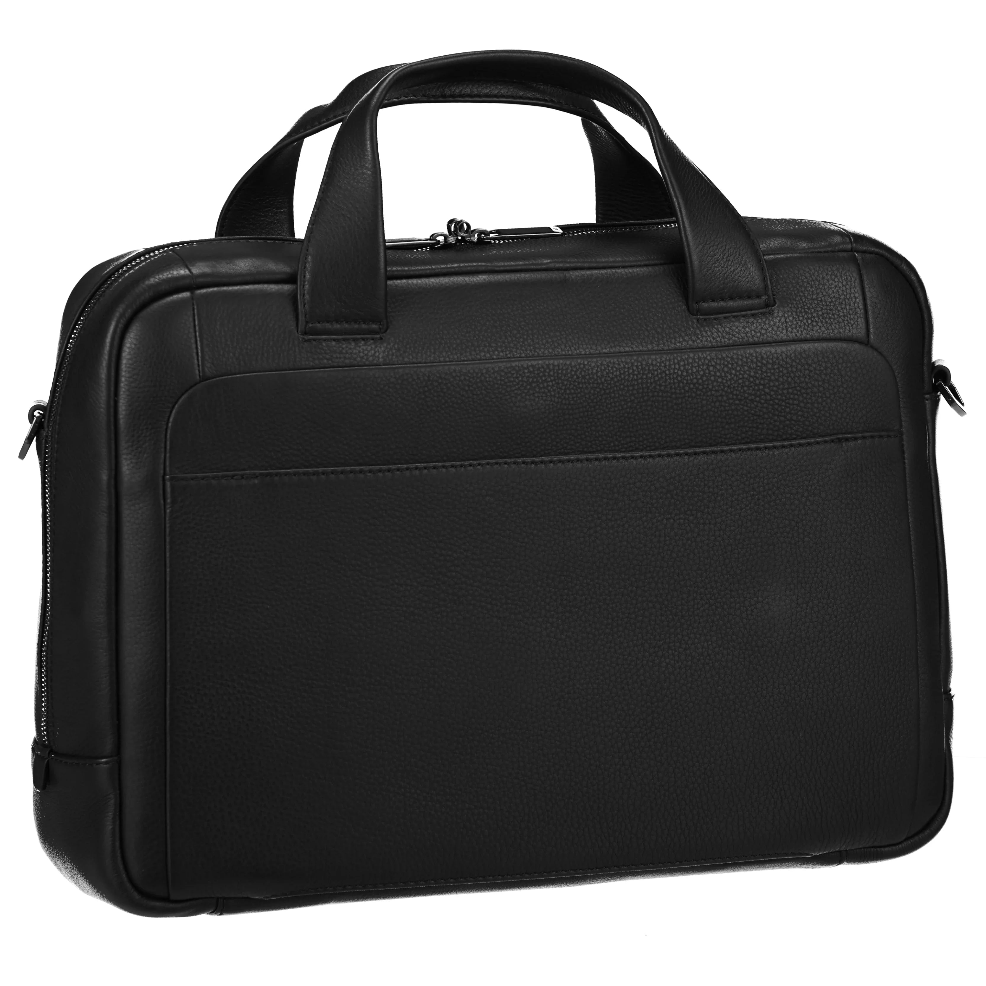 Porsche Design Roadster Leather Briefbag S 39 cm - Black