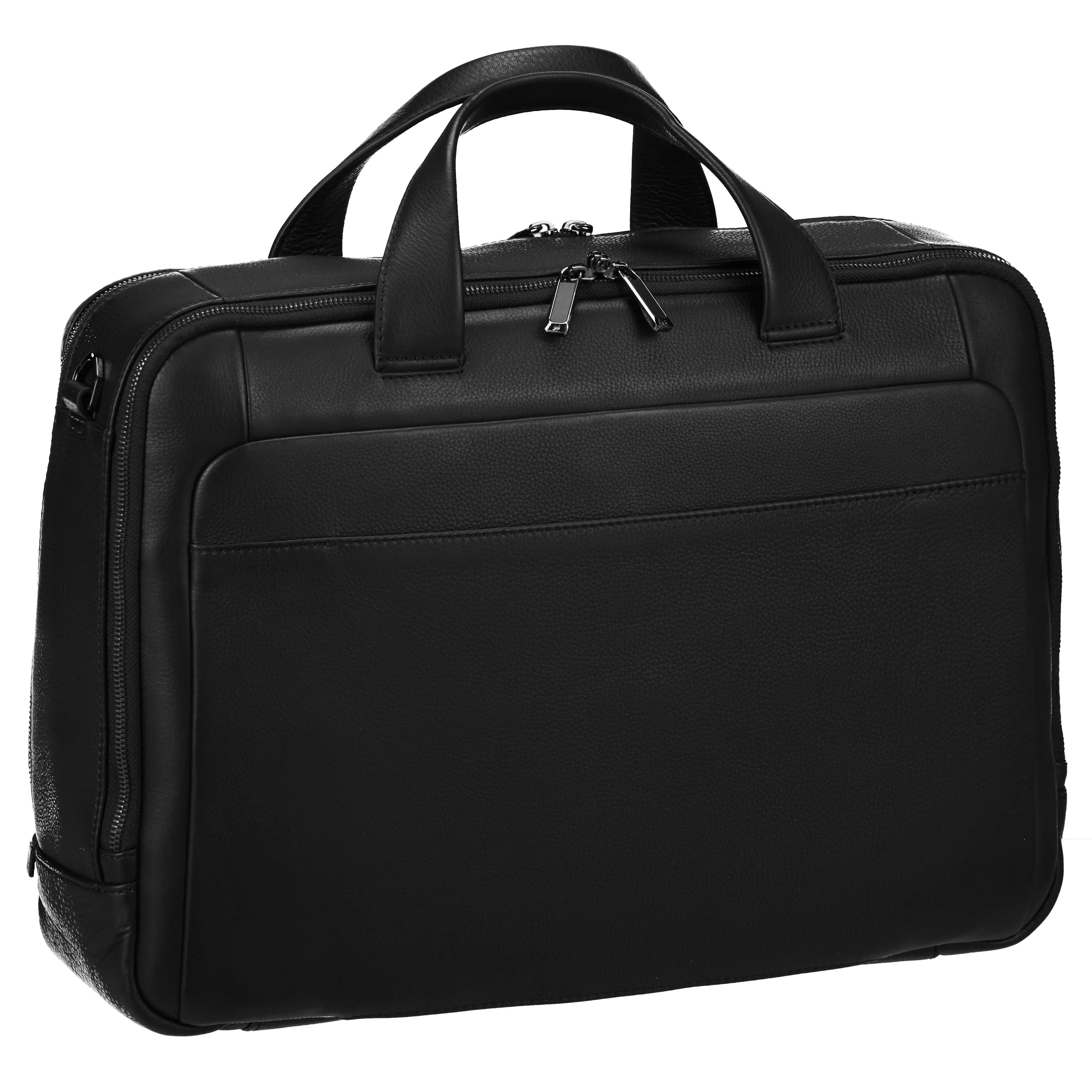 Porsche Design Roadster Leather Briefbag M 43 cm - Black
