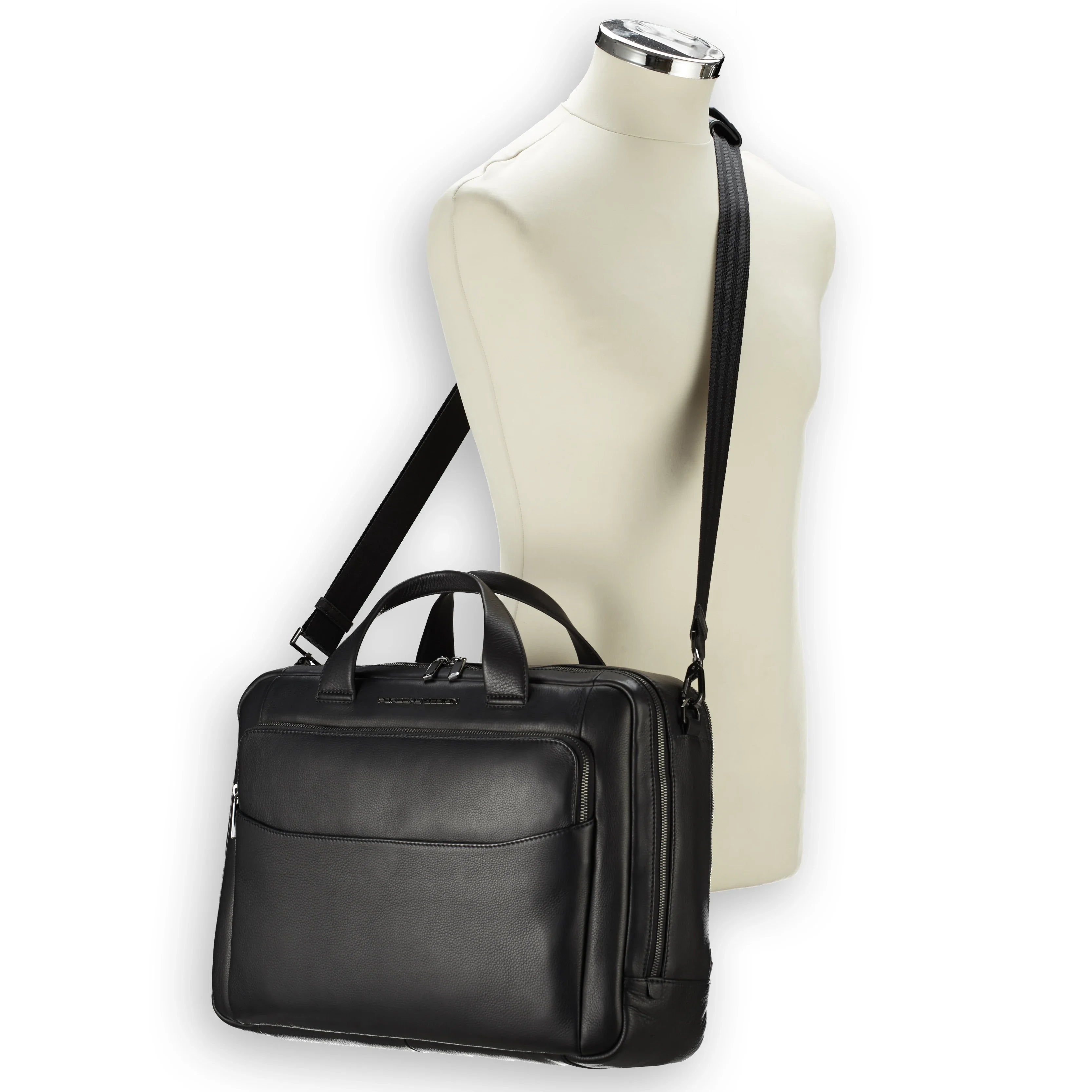 Porsche Design Roadster Leather Briefbag M 43 cm - Black