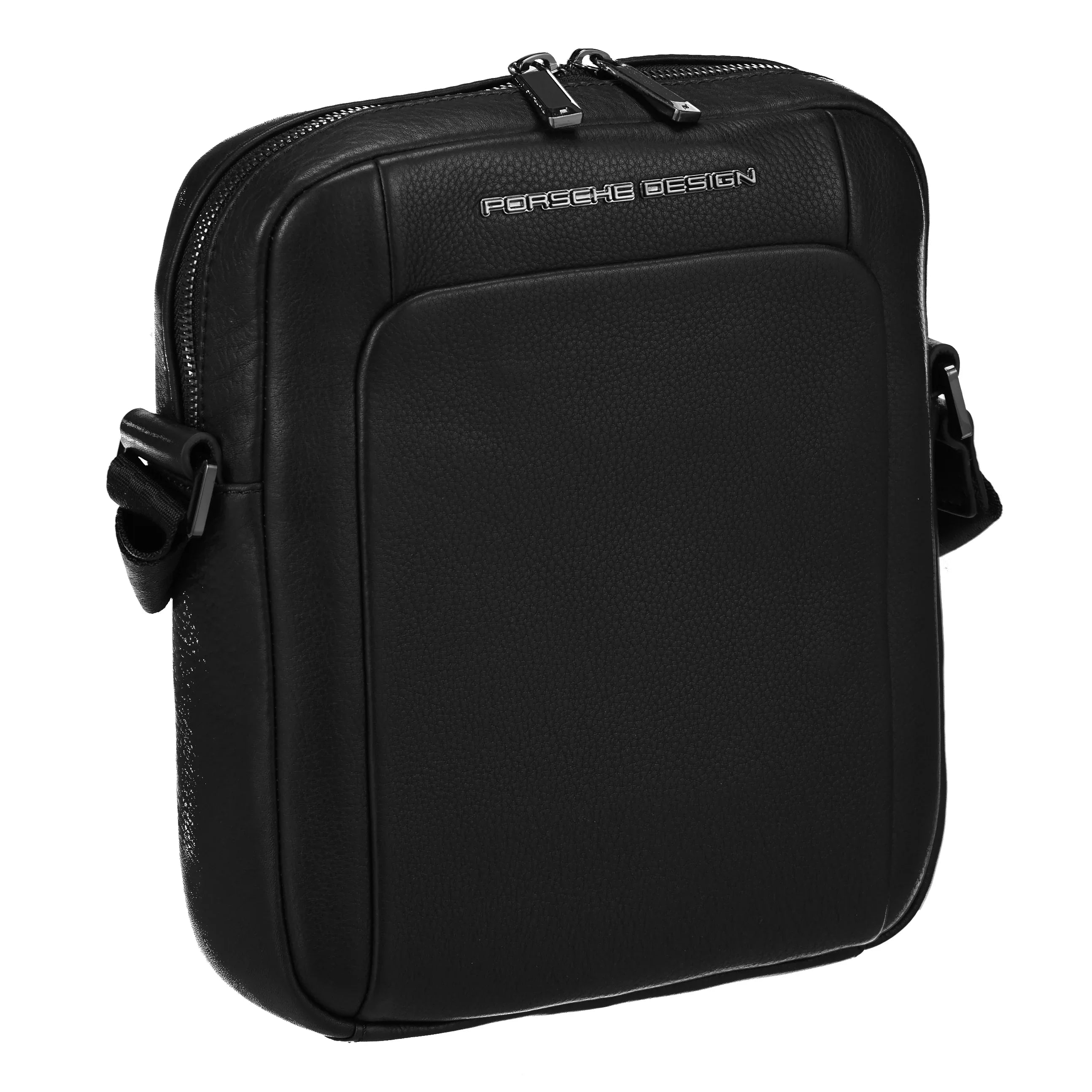 Porsche Design Roadster Leather Shoulderbag XS 24 cm - Black