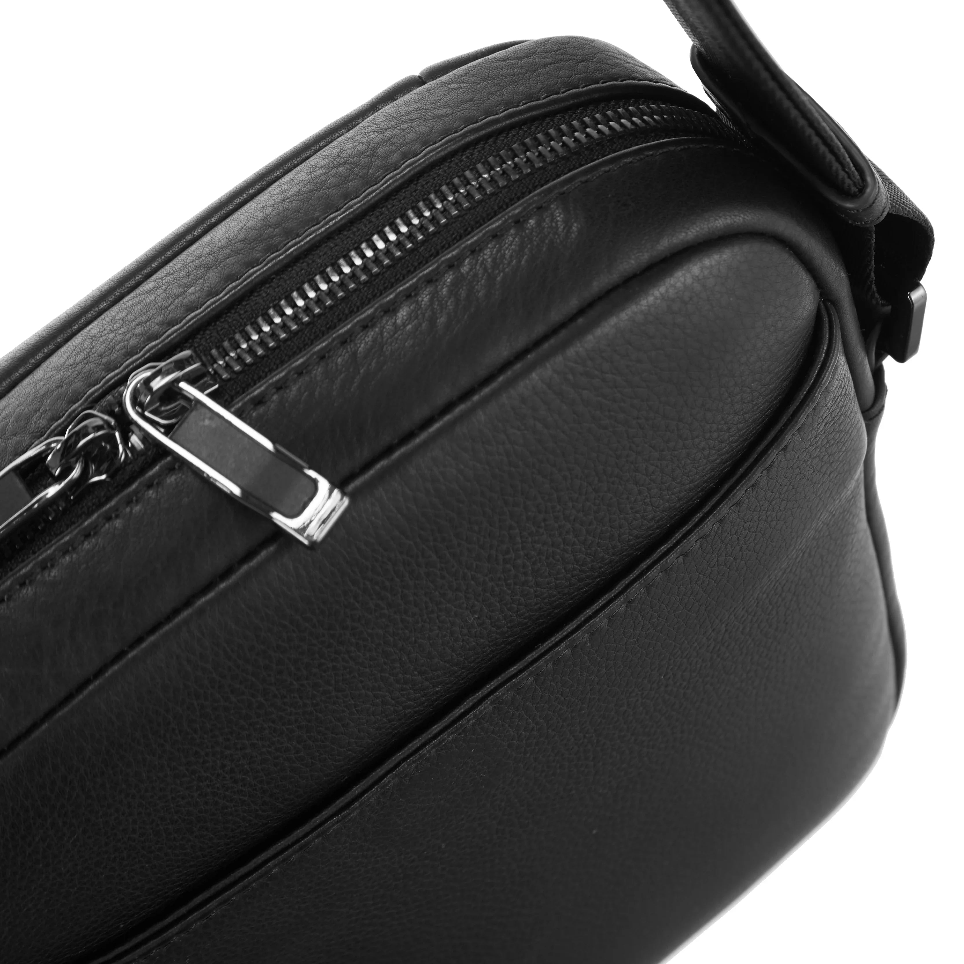 Porsche Design Roadster Leather Shoulderbag XS 24 cm - Black