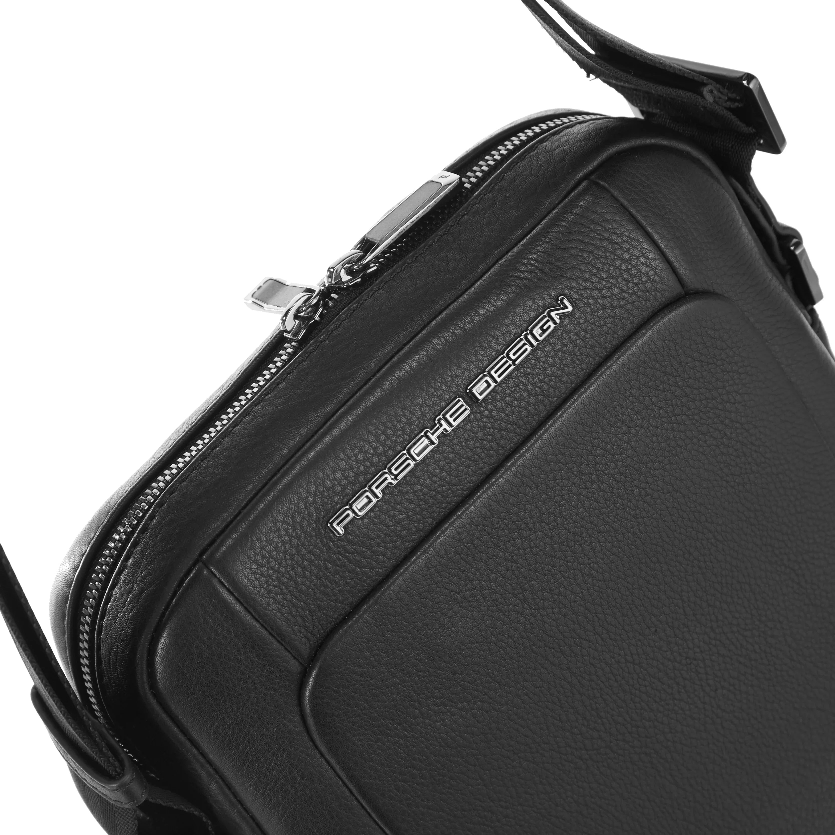 Porsche Design Roadster Leather Shoulderbag XS 24 cm - Black