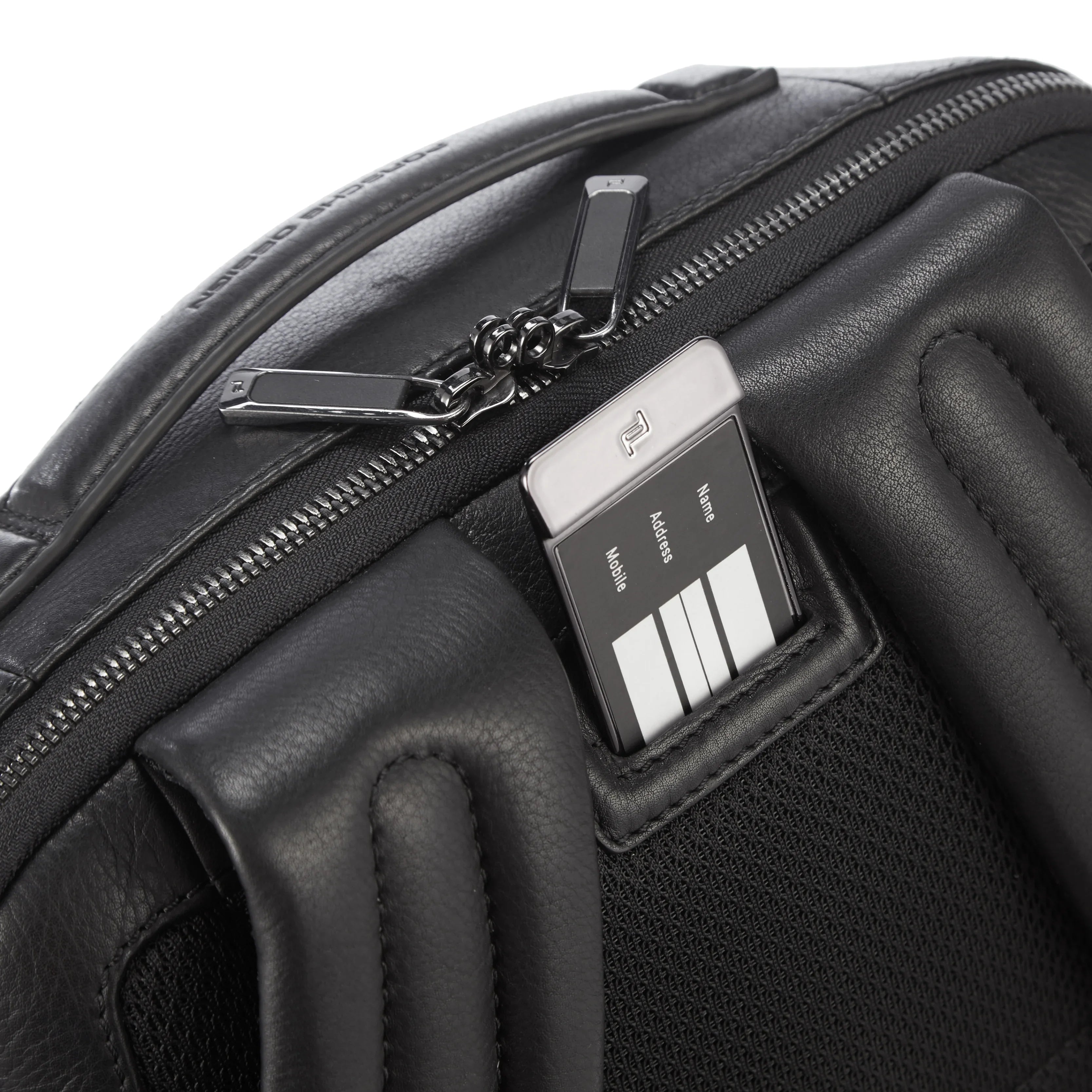 Porsche Design Roadster Leather Backpack XS 39 cm - Black