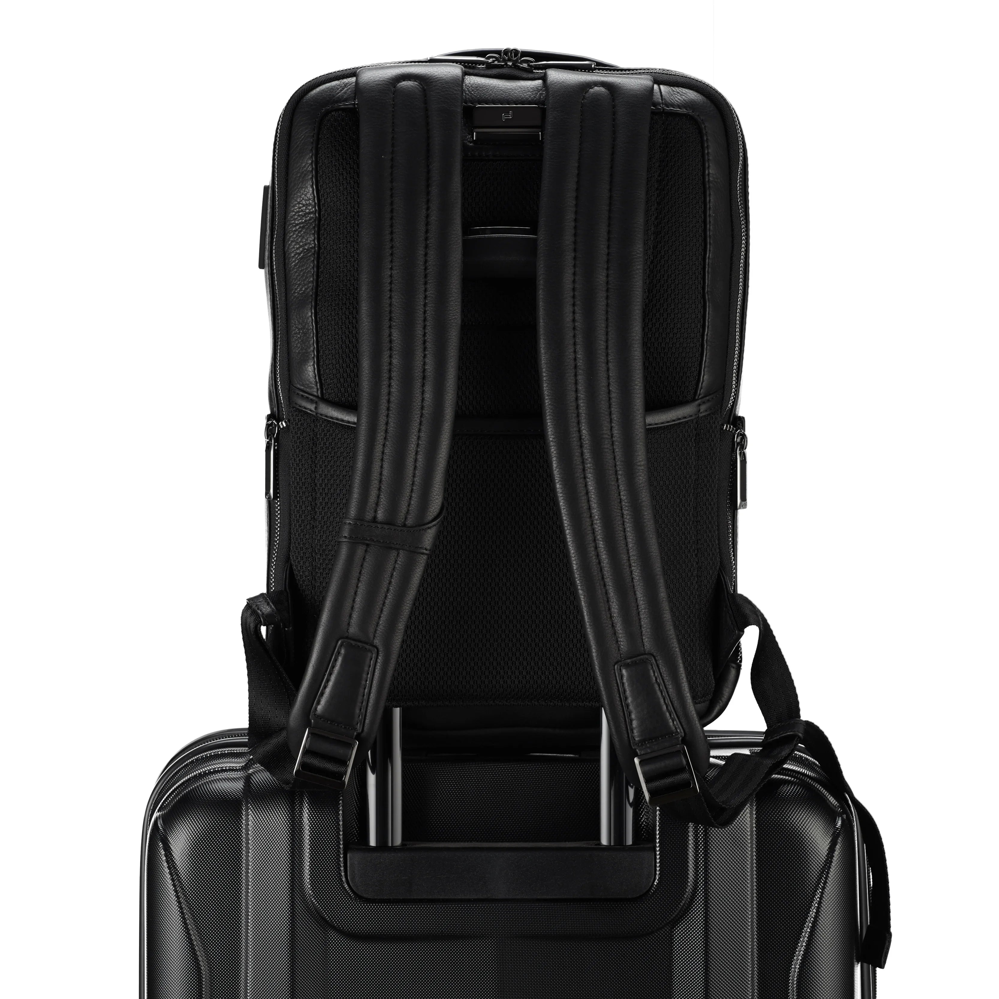 Porsche Design Roadster Leather Backpack XS 39 cm - Black