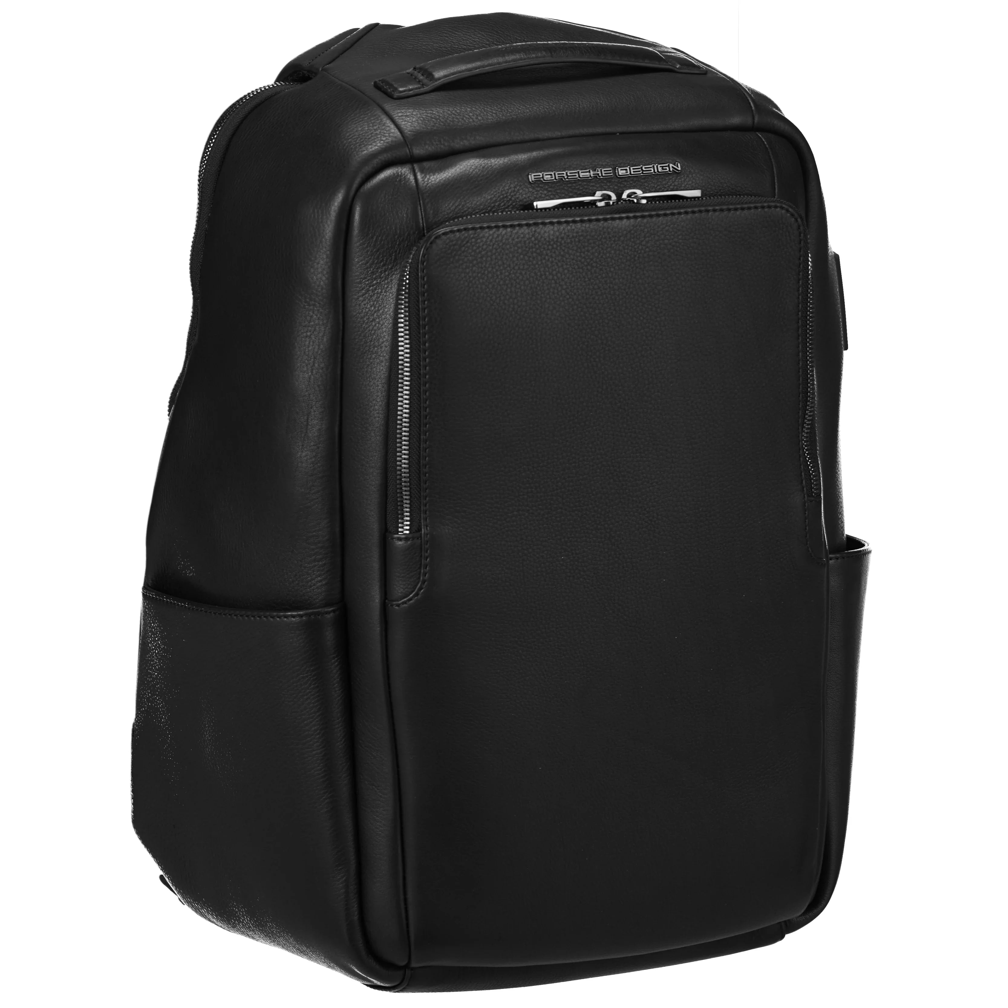 Porsche Design Roadster Leather Backpack M 44 cm - Black