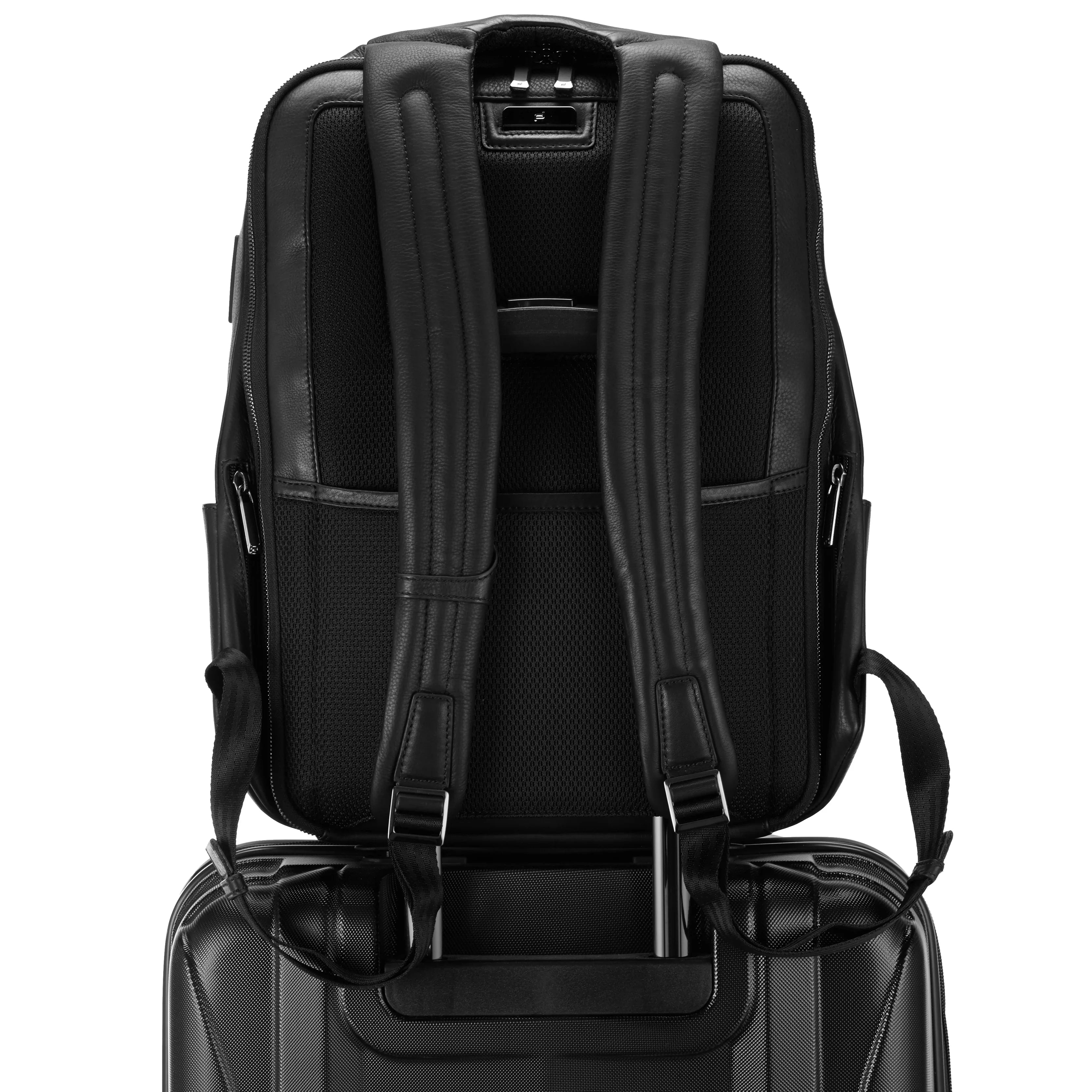 Porsche Design Roadster Leather Backpack M 44 cm - Black