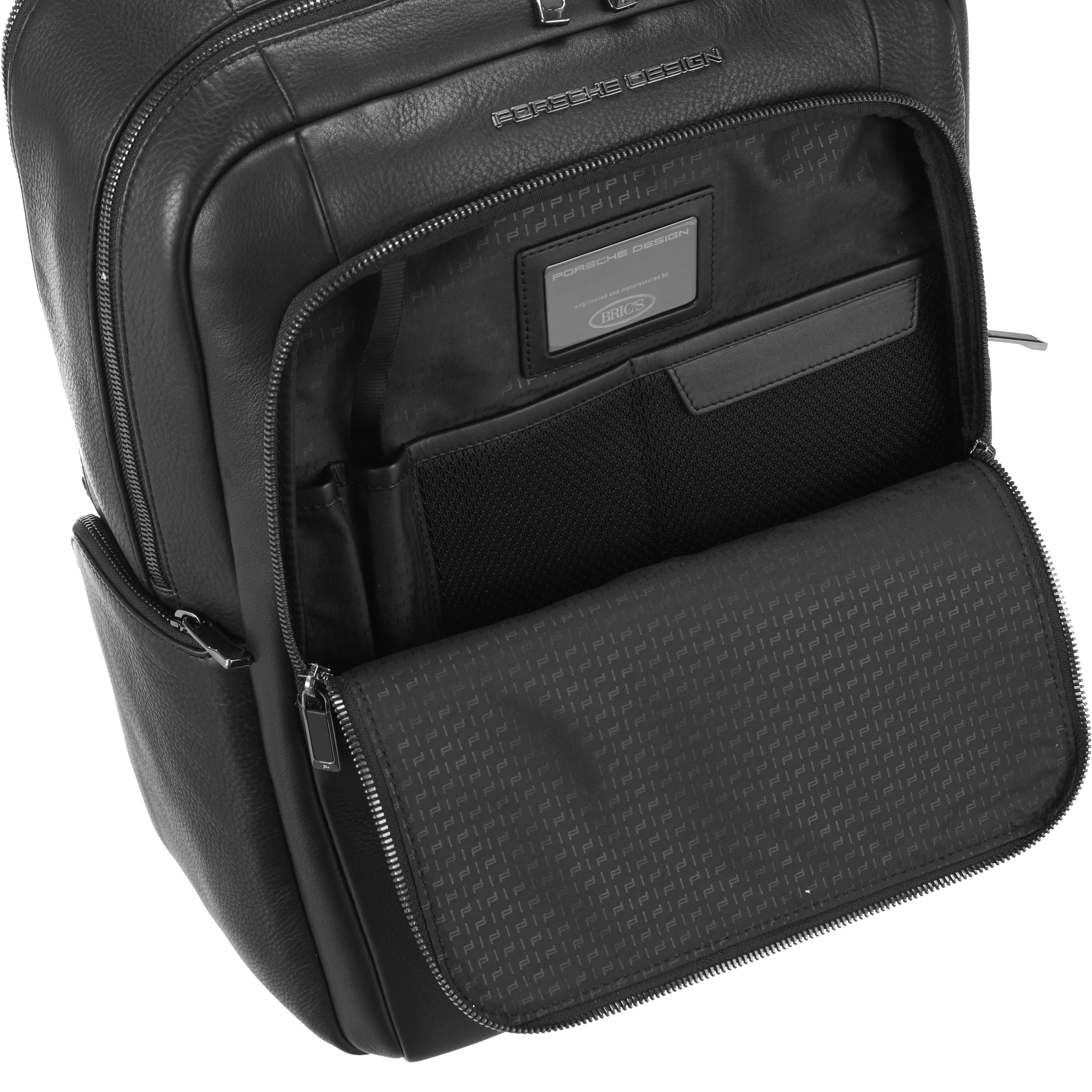 Porsche Design Roadster Leather Backpack L 44 cm - Black