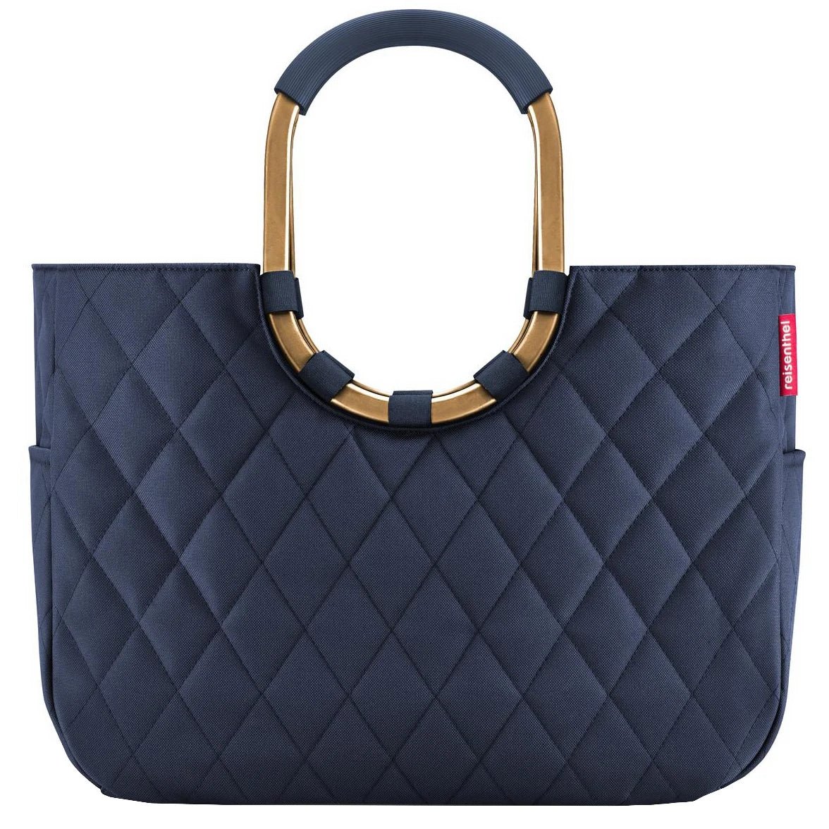 Reisenthel Rhombus Loopshopper L 46 cm - Rhombus Midnight Gold