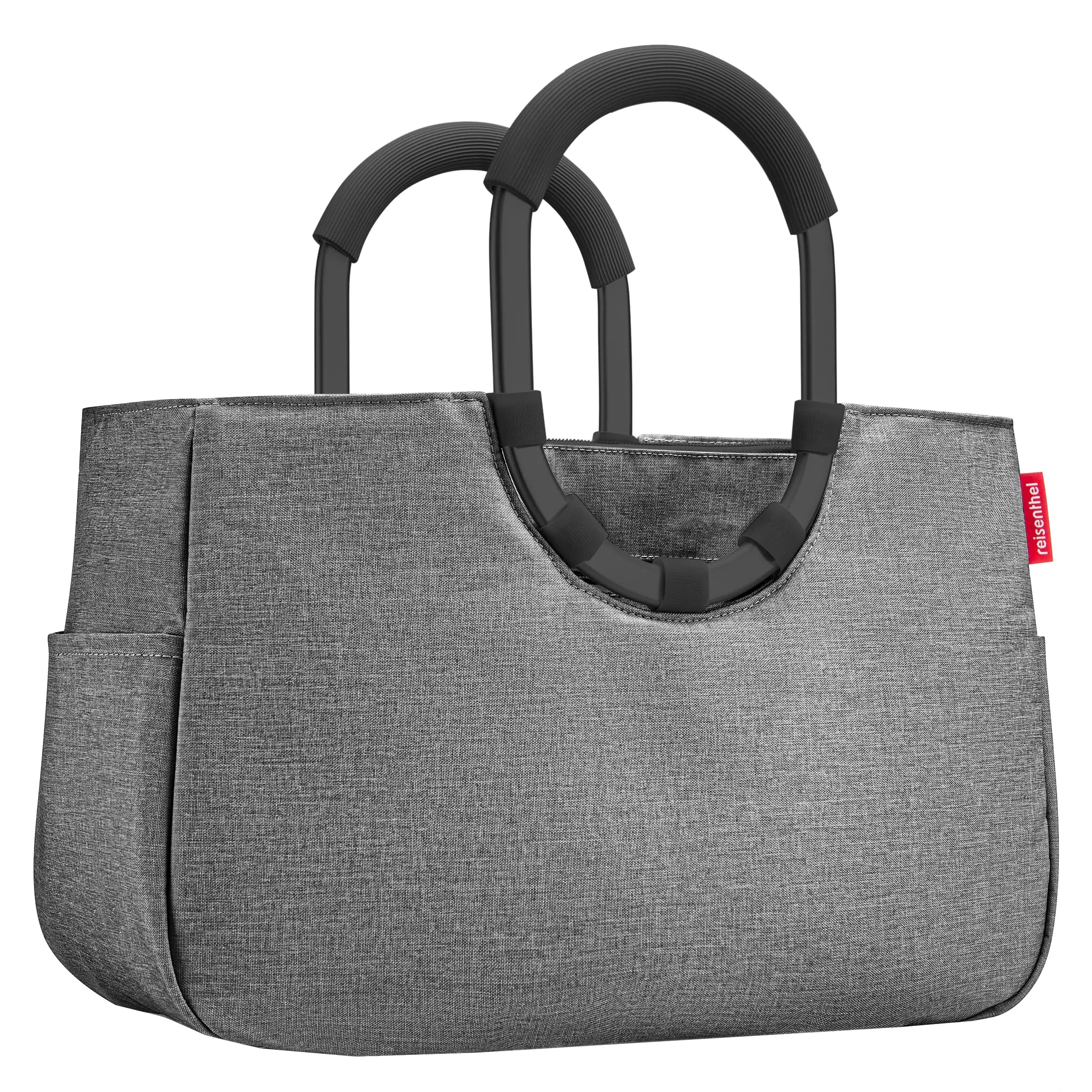 Reisenthel Shopping Loopshopper M Shopping Shopper 40 cm - Frame Twist Silver