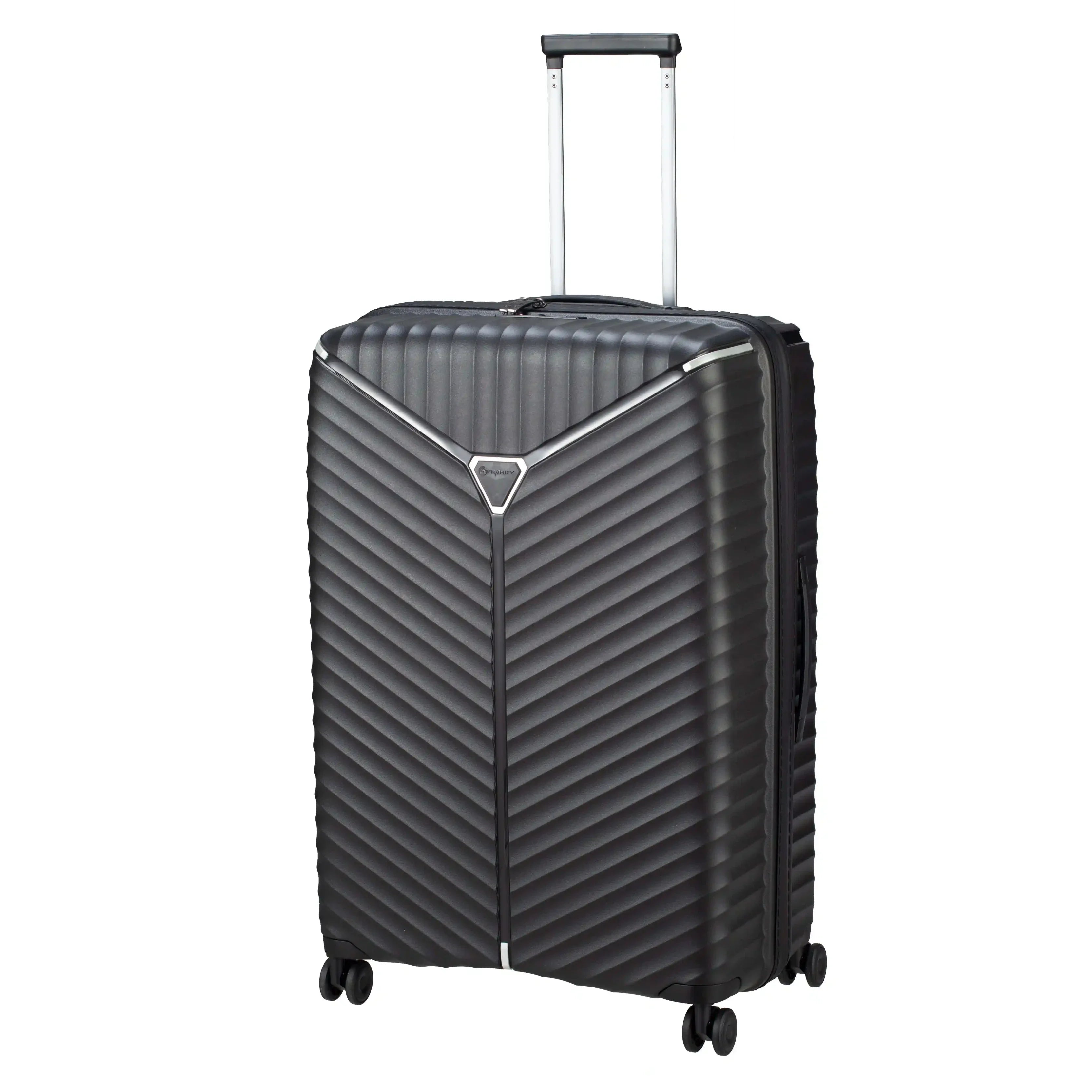 koffer-direkt.de Flight Lite II 4-wheel trolley 76 cm - black