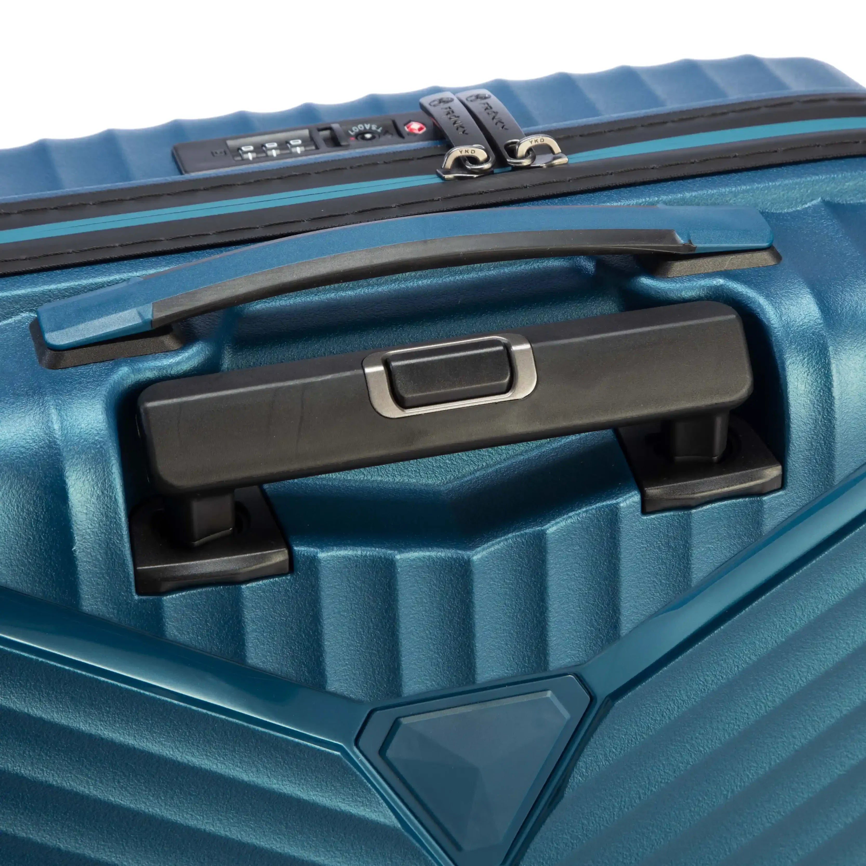 koffer-direkt.de Flight Lite II 4-Rollen Kabinentrolley 55 cm - Black