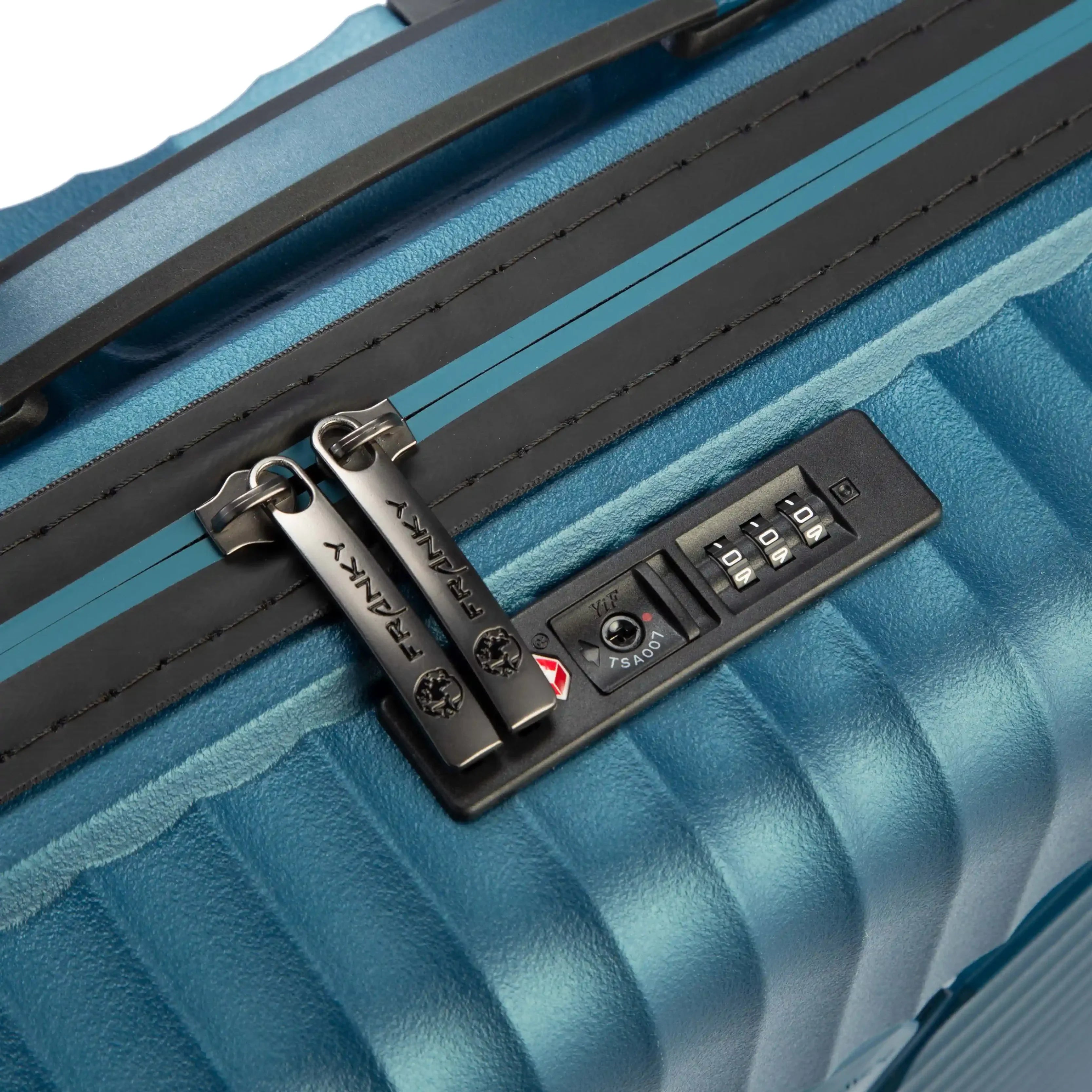 koffer-direkt.de Flight Lite II 4-Rollen Kabinentrolley 55 cm - Black