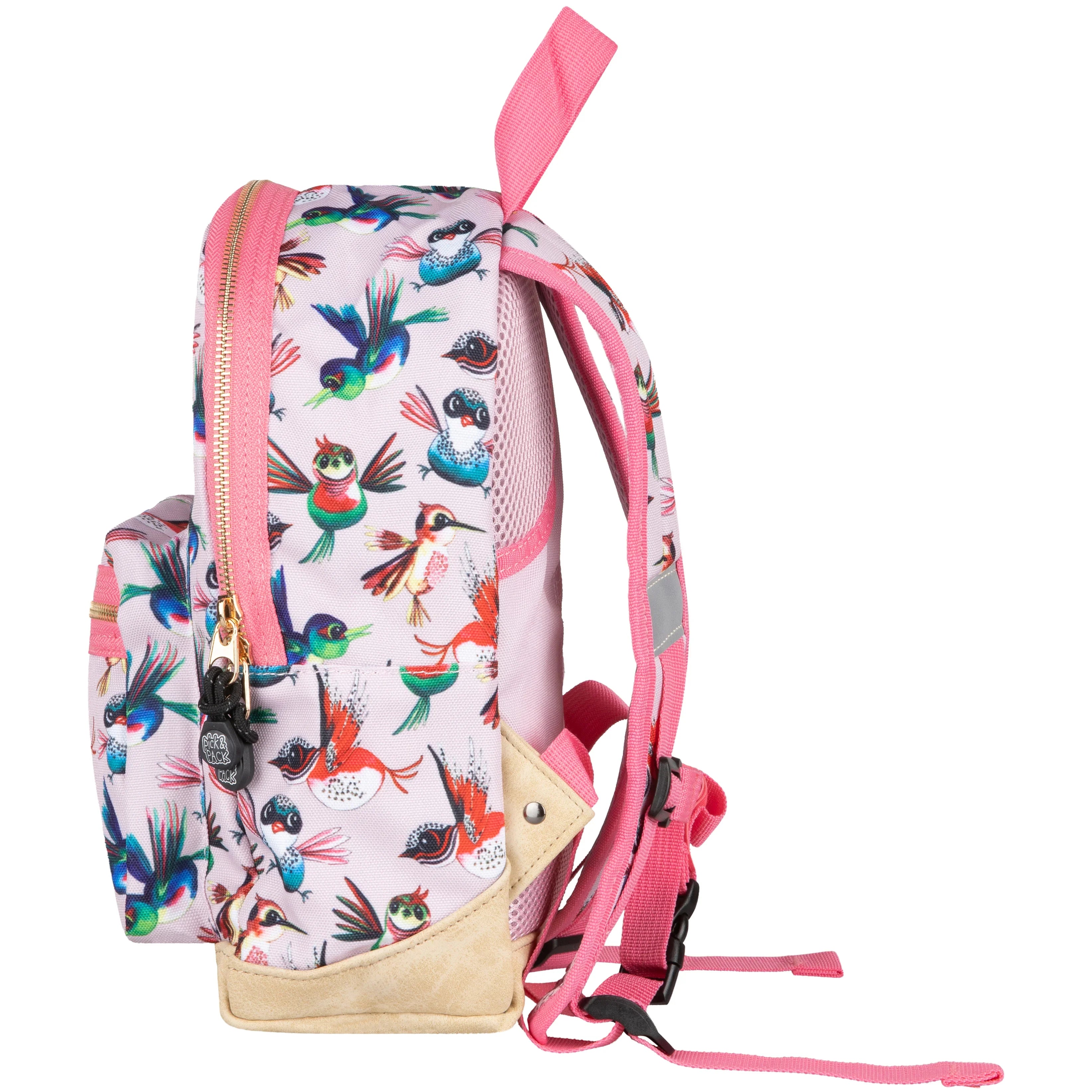 Pick & Pack Birds Kinderrucksack 31 cm - Soft Pink