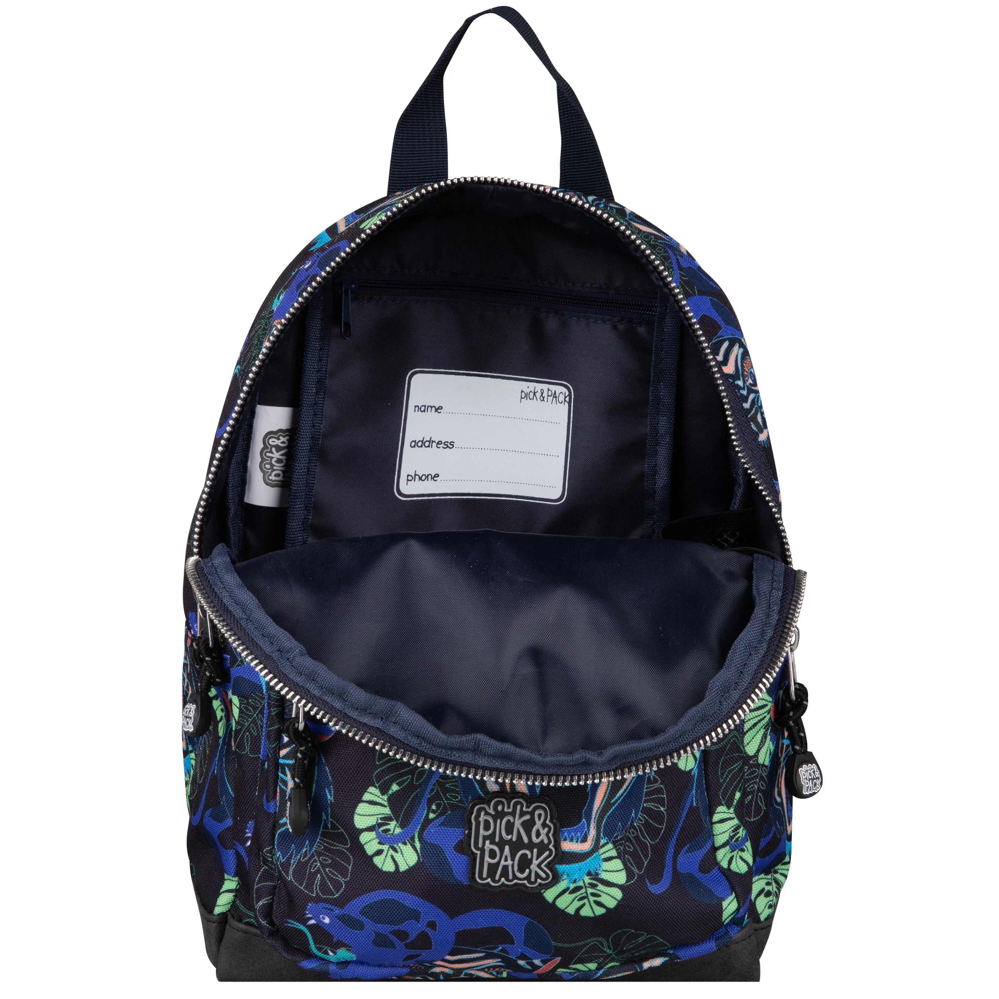 Pick & Pack Dangerous Cat AOP Kinderrucksack 31 cm - Carbon