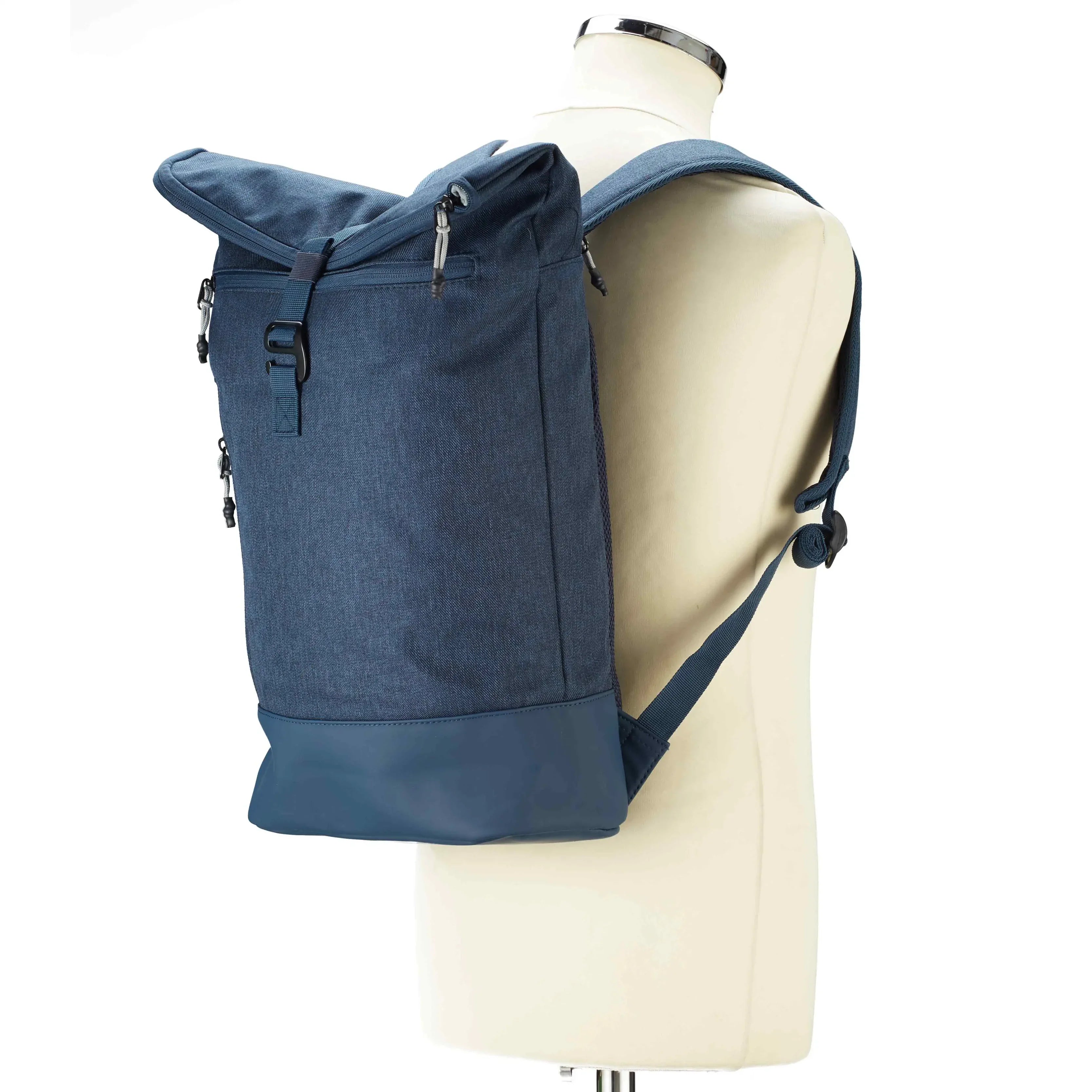 koffer-direkt.de roll-top backpack 41 cm - rose
