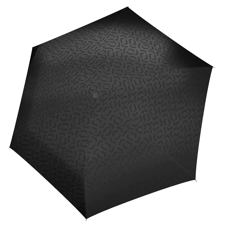 Reisenthel Travelling Umbrella Pocket Mini 25 cm - Signature Black Hot Print