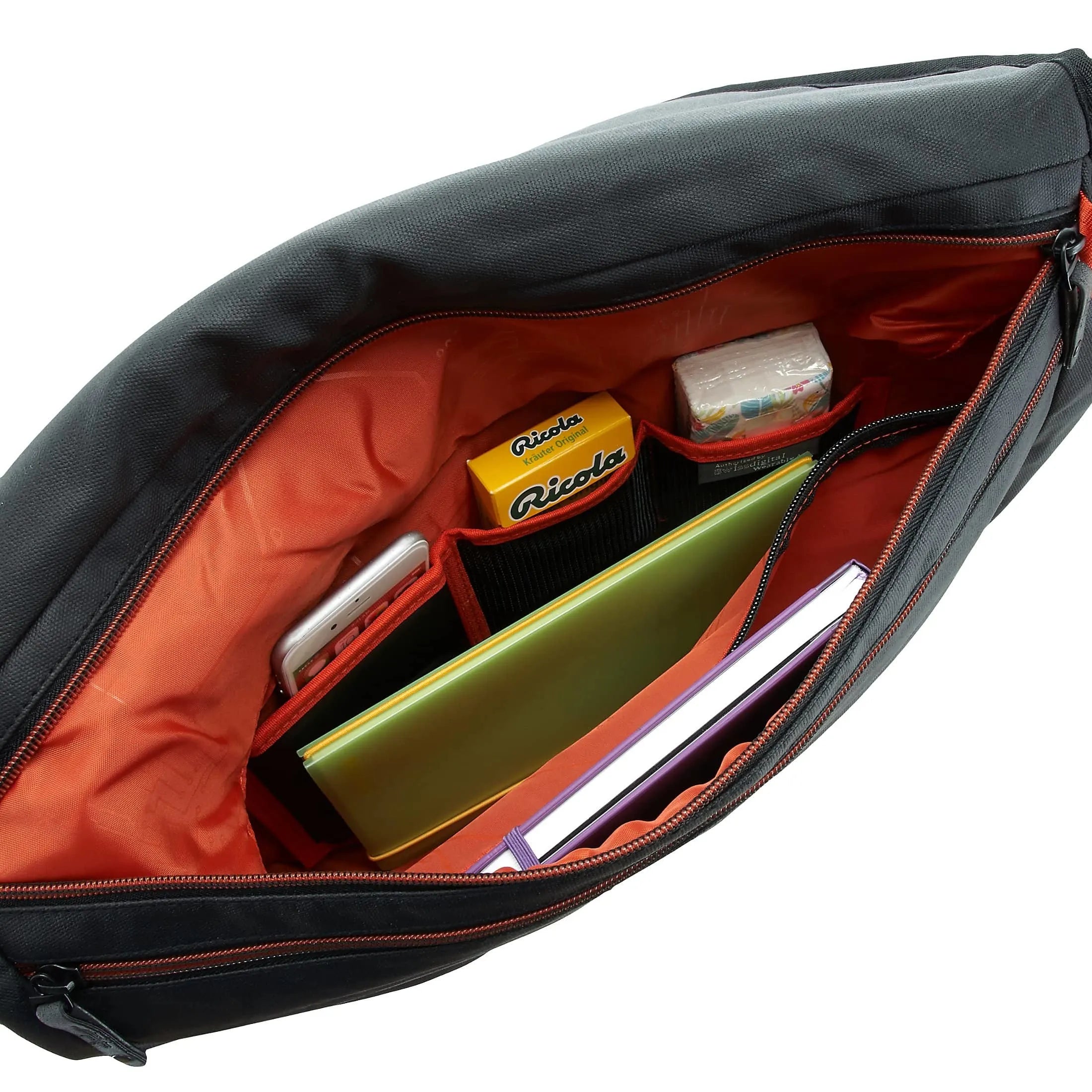Swissdigital Signature Collection Messenger Bag 45 cm - black