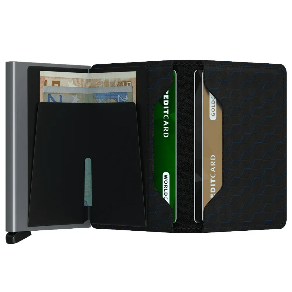 Secrid Wallets Slimwallet Optical 10 cm - Brown-Orange