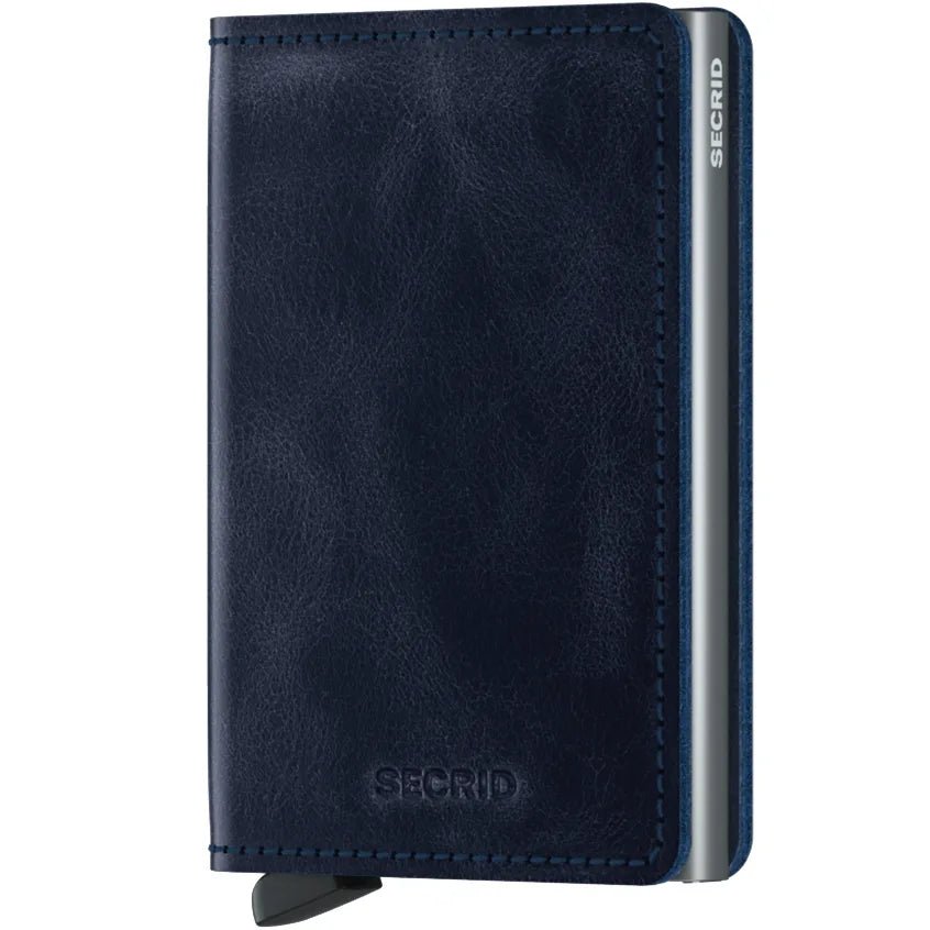 Secrid Wallets Slimwallet Vintage 10 cm - blue