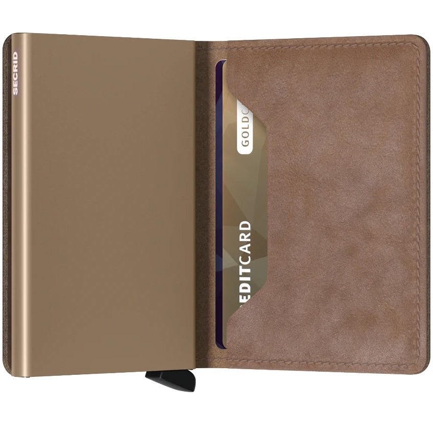 Secrid Wallets Slimwallet Vintage 10 cm - Taupe
