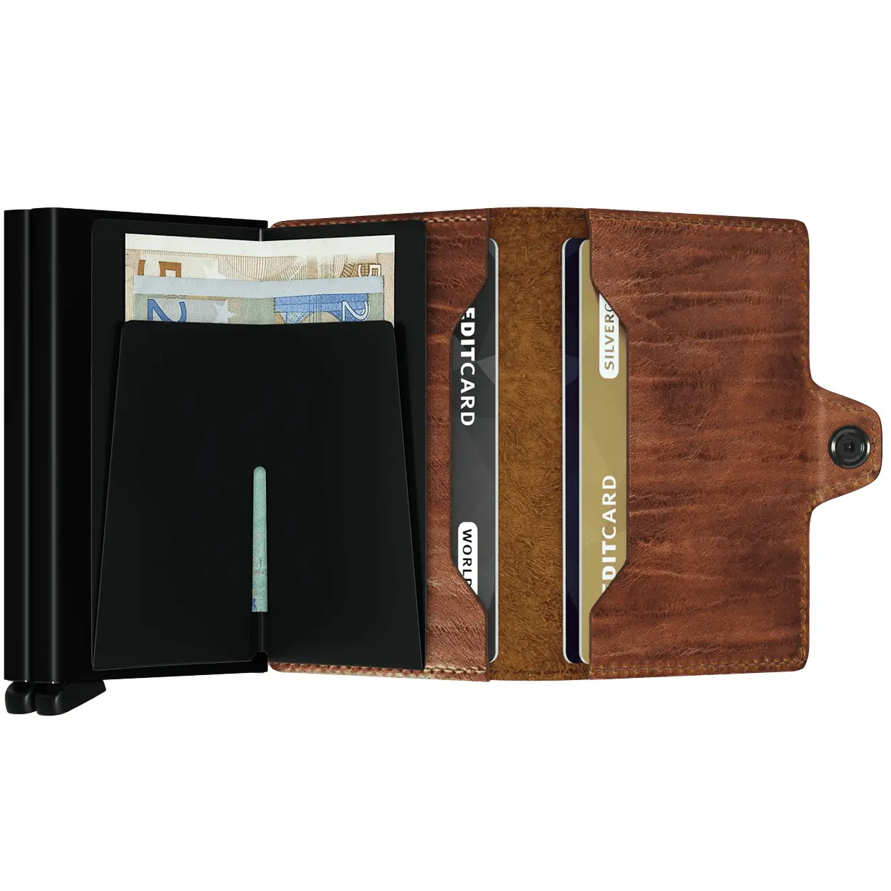 Secrid Wallets Twinwallet Dutch Martin 10 cm - Whiskey Secrid