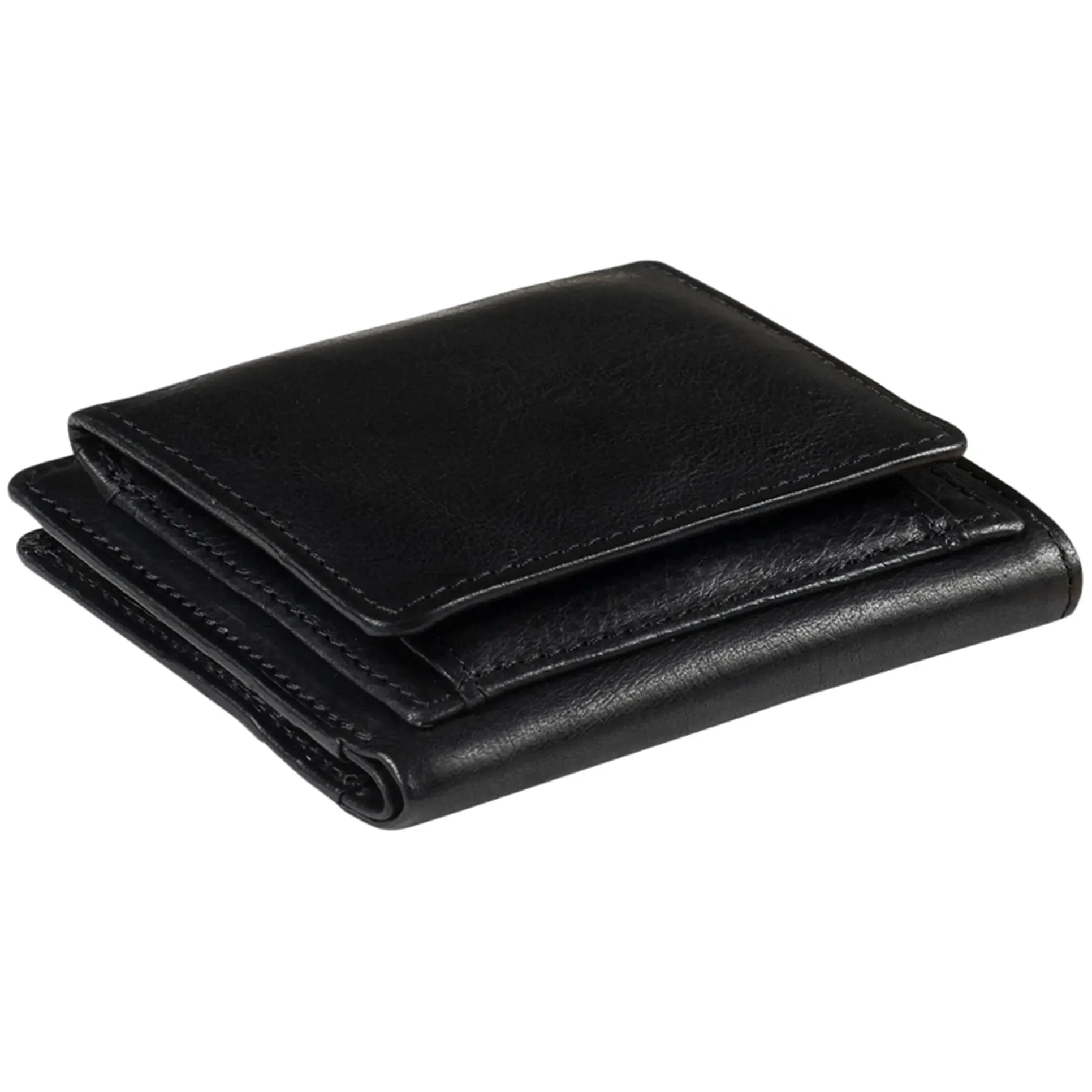 Tony Perotti Furbo Men's Wallet with Viennese Box 10 cm - Dark Brown