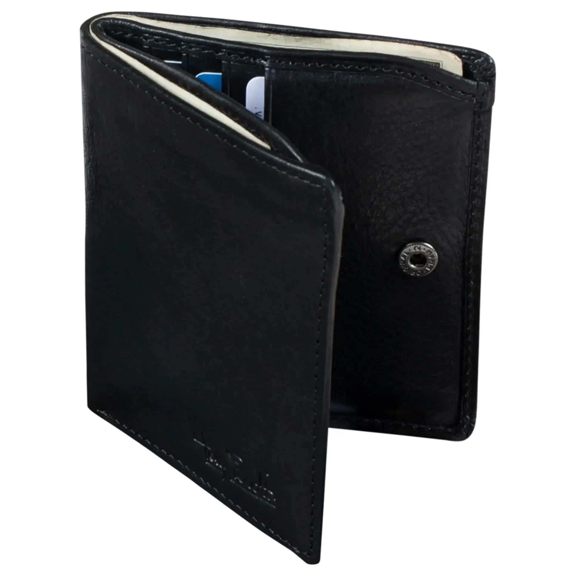 Tony Perotti Furbo Men's Wallet with Viennese Box 10 cm - Dark Brown